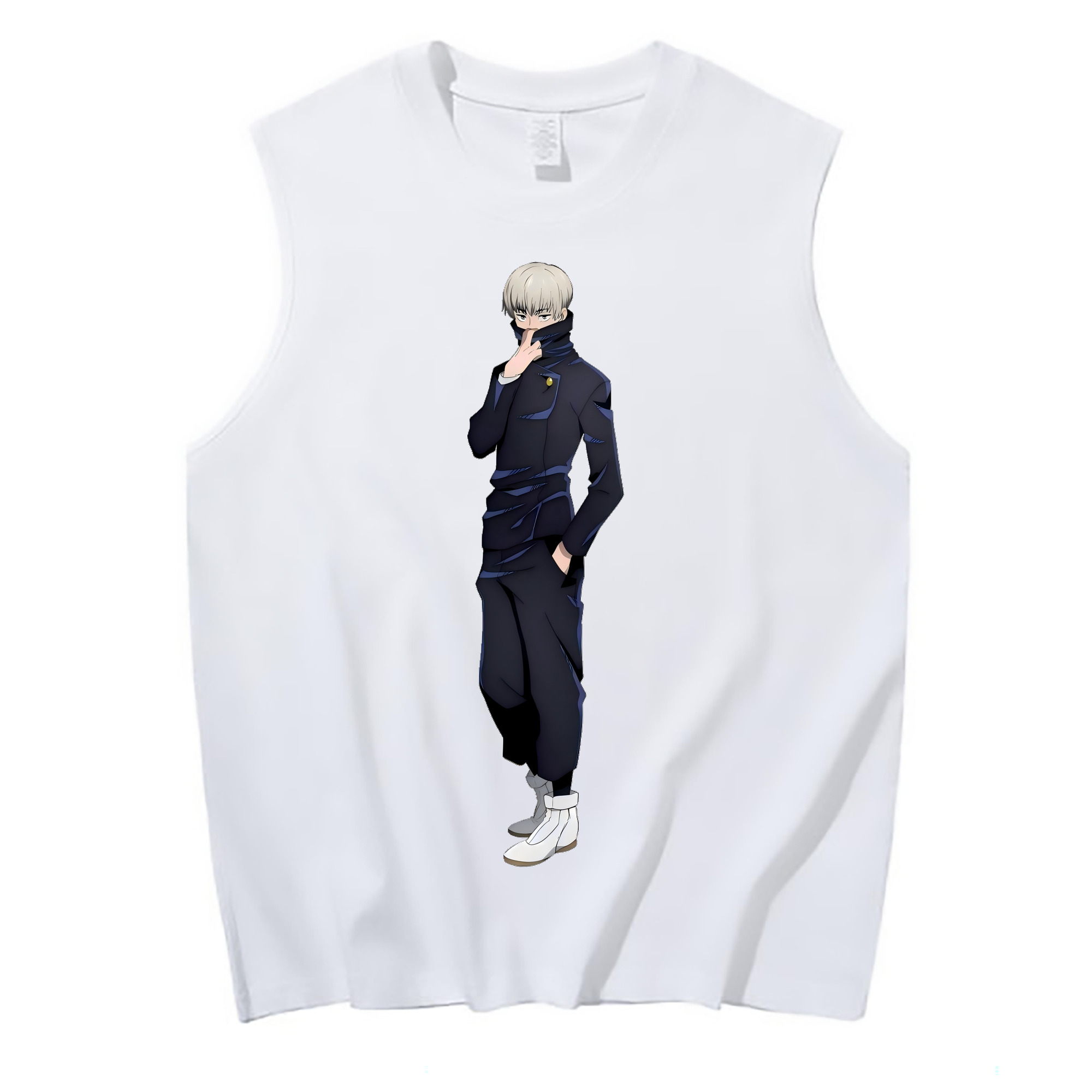 （画像用） 呪術廻戦 Jujutsu Kaisen コットン100％タンクトップ（フロントプリント）