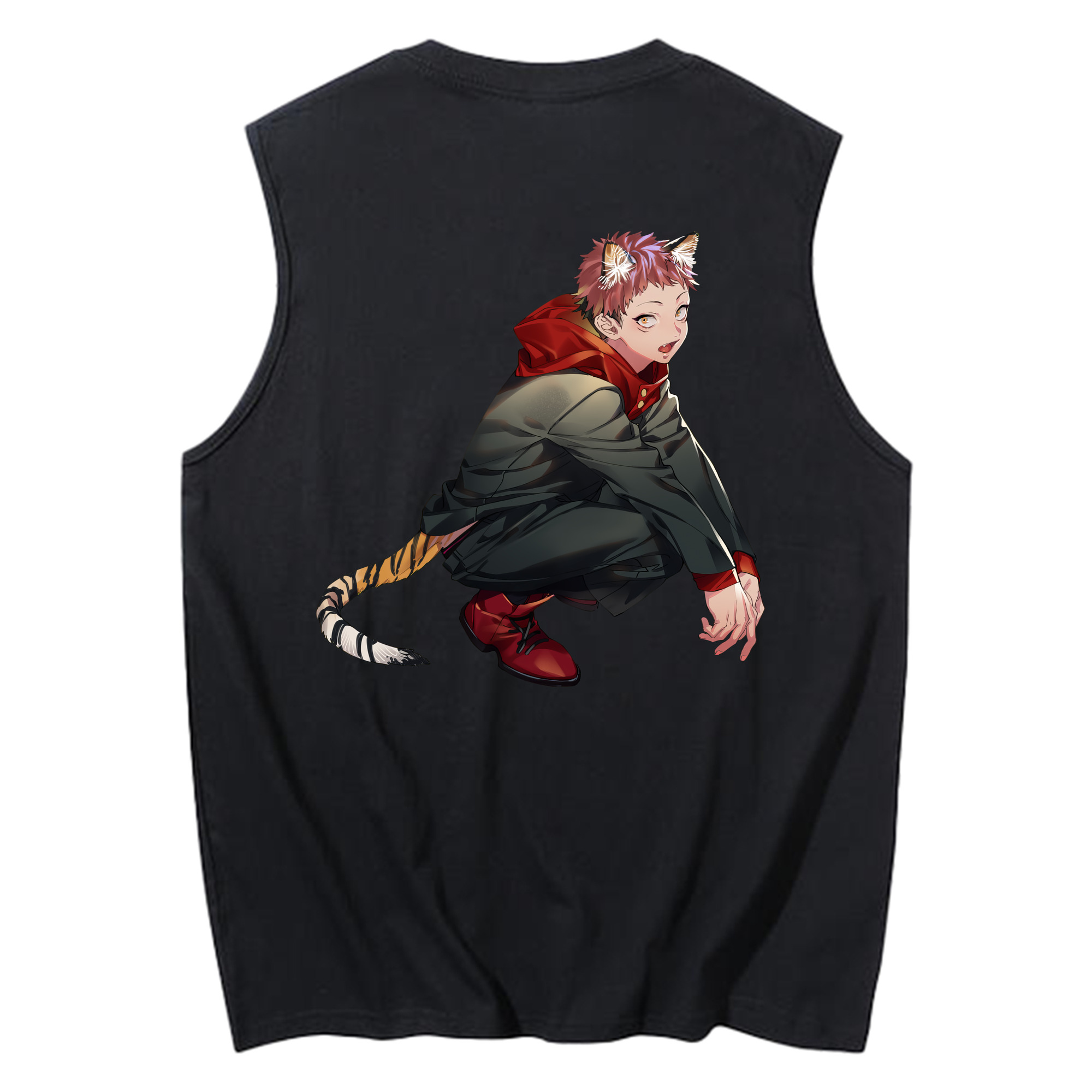 （画像用） 呪術廻戦 Jujutsu Kaisen コットン100％タンクトップ（背面プリント）