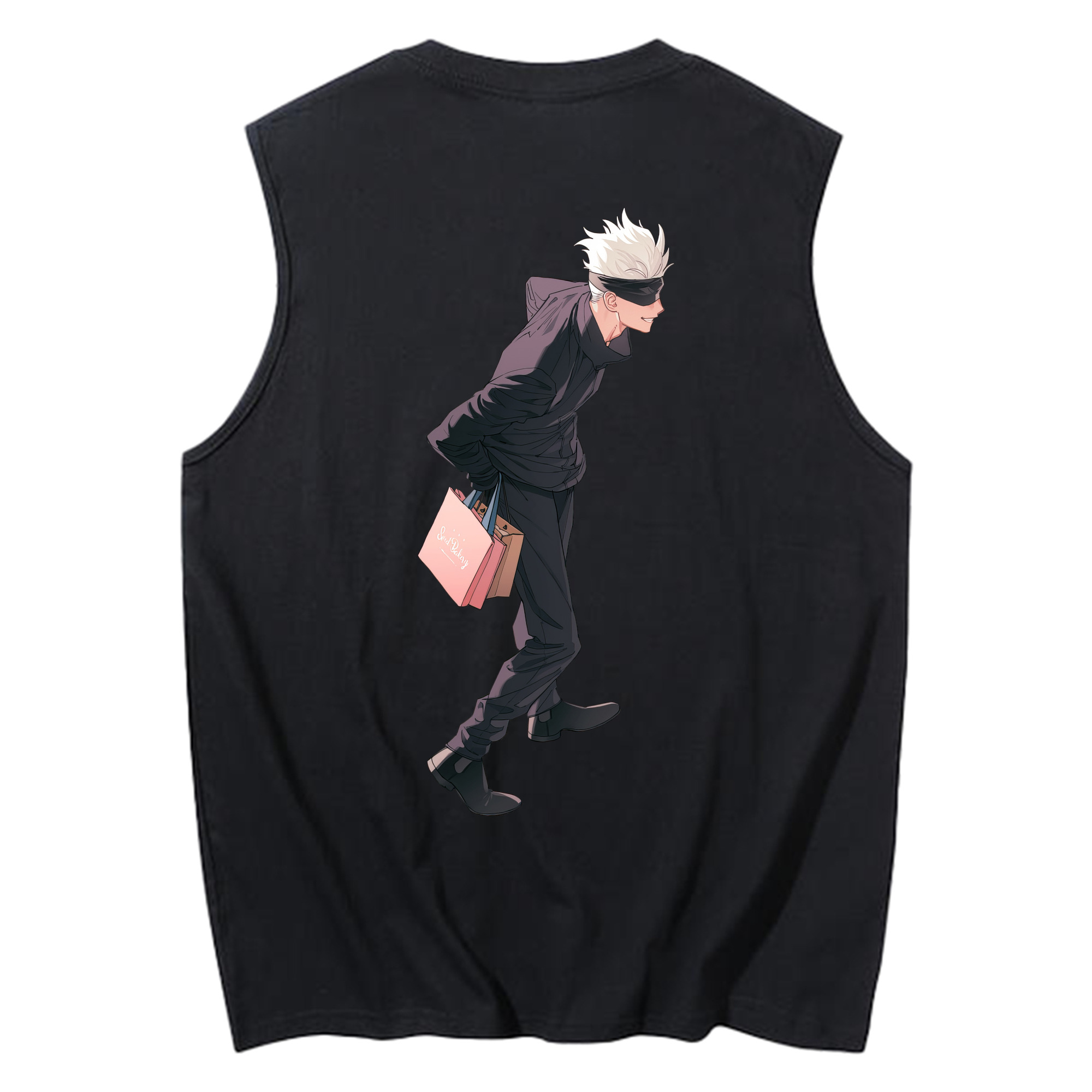 （画像用） 呪術廻戦 Jujutsu Kaisen コットン100％タンクトップ（背面プリント）