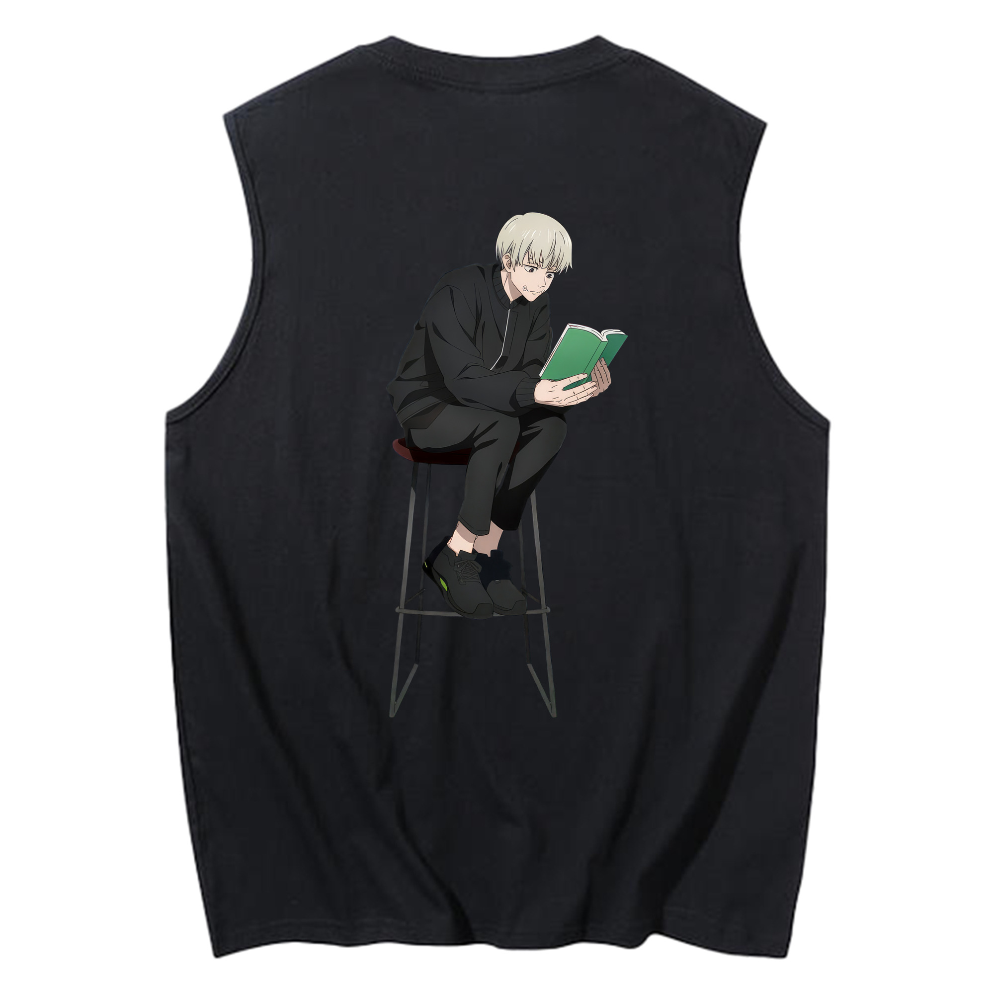 （画像用） 呪術廻戦 Jujutsu Kaisen コットン100％タンクトップ（背面プリント）