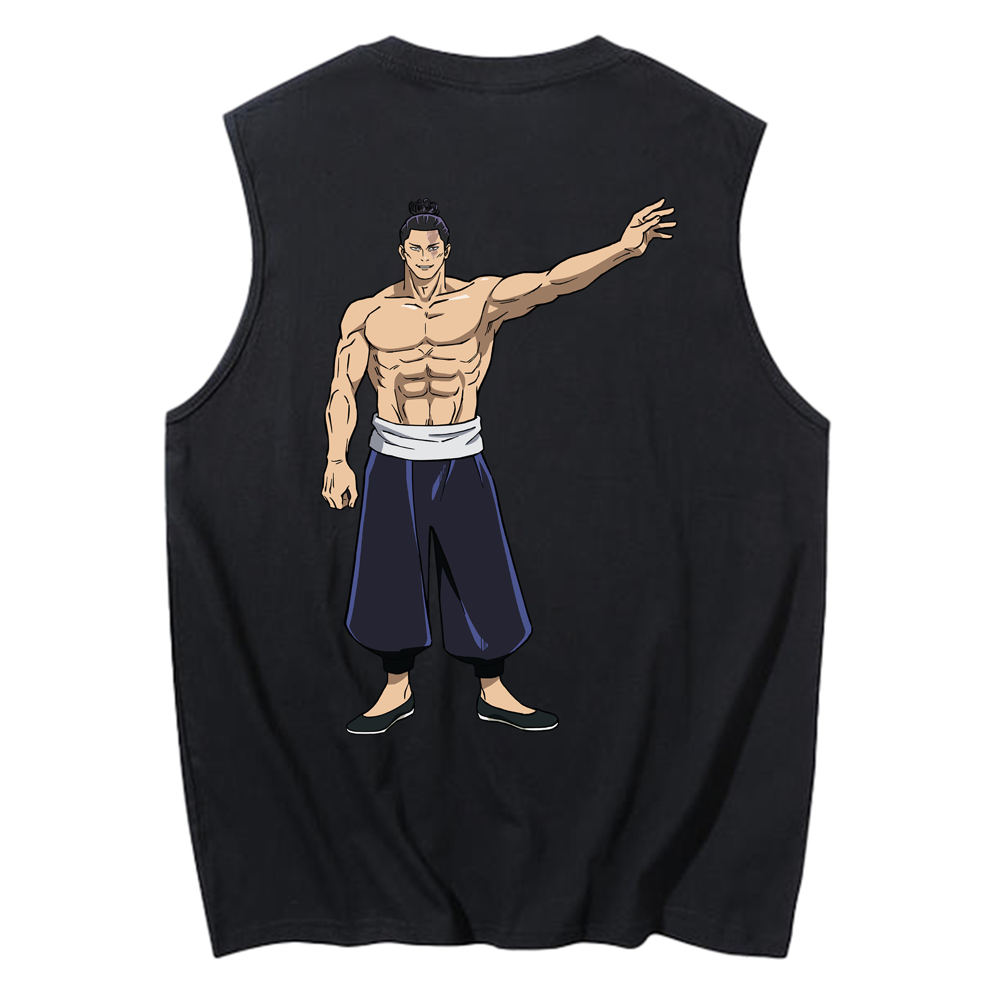 （画像用） 呪術廻戦 Jujutsu Kaisen コットン100％タンクトップ（背面プリント）