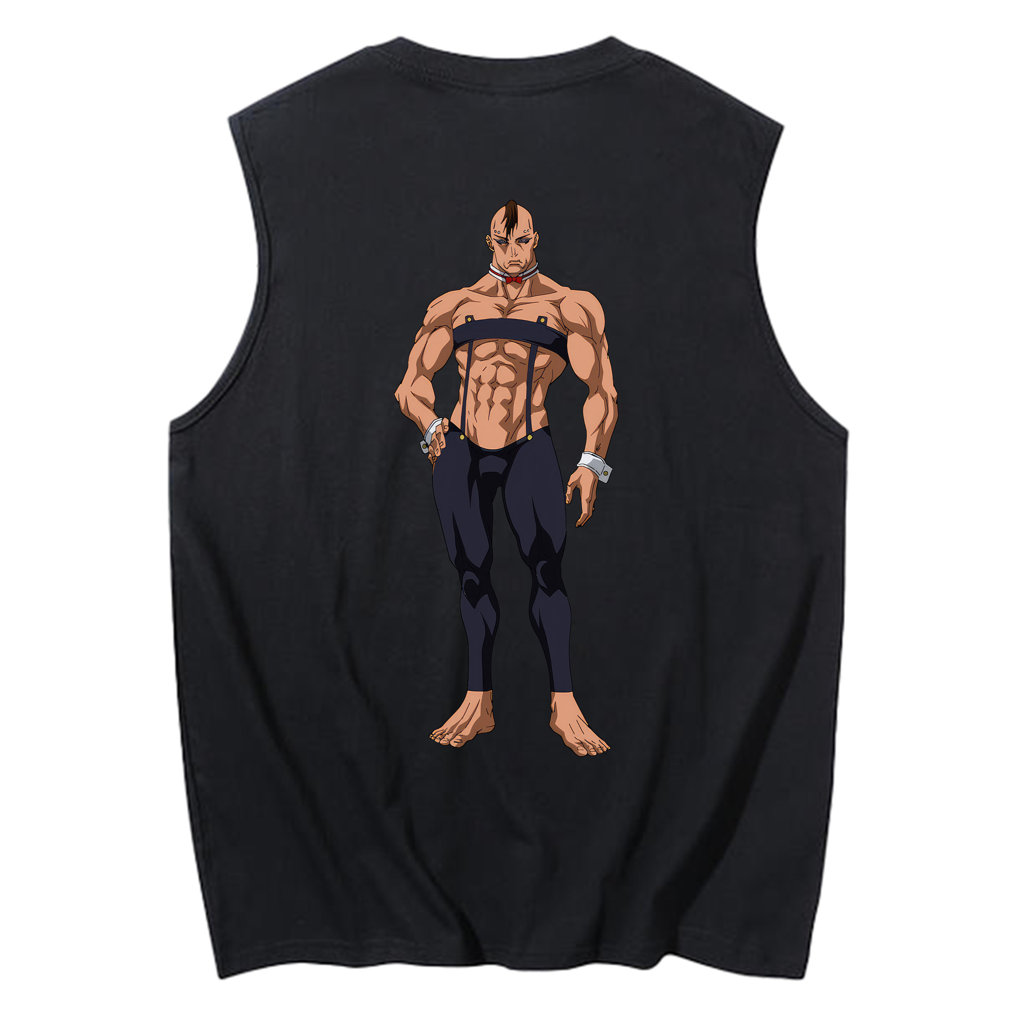 （画像用） 呪術廻戦 Jujutsu Kaisen コットン100％タンクトップ（背面プリント）