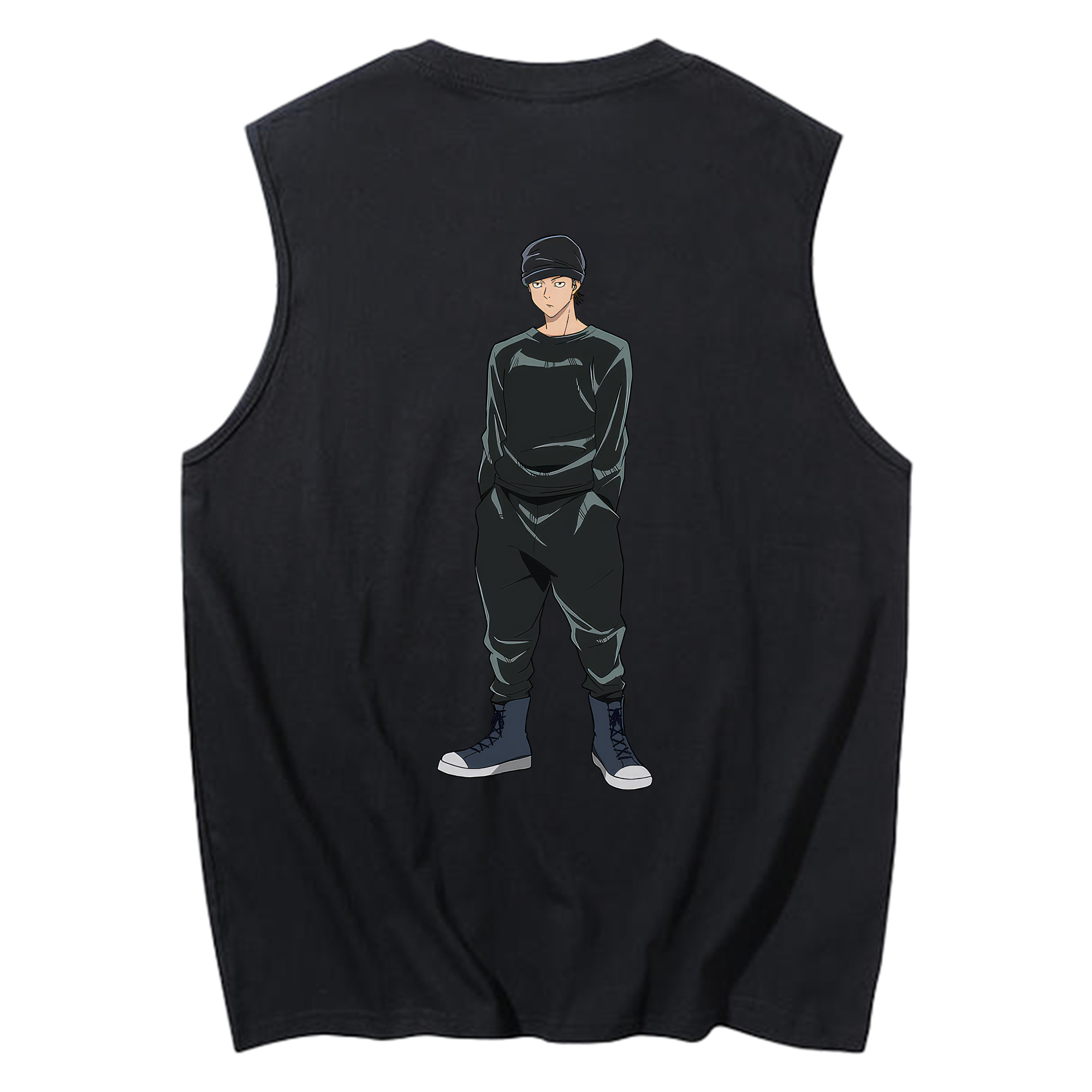 （画像用） 呪術廻戦 Jujutsu Kaisen コットン100％タンクトップ（背面プリント）