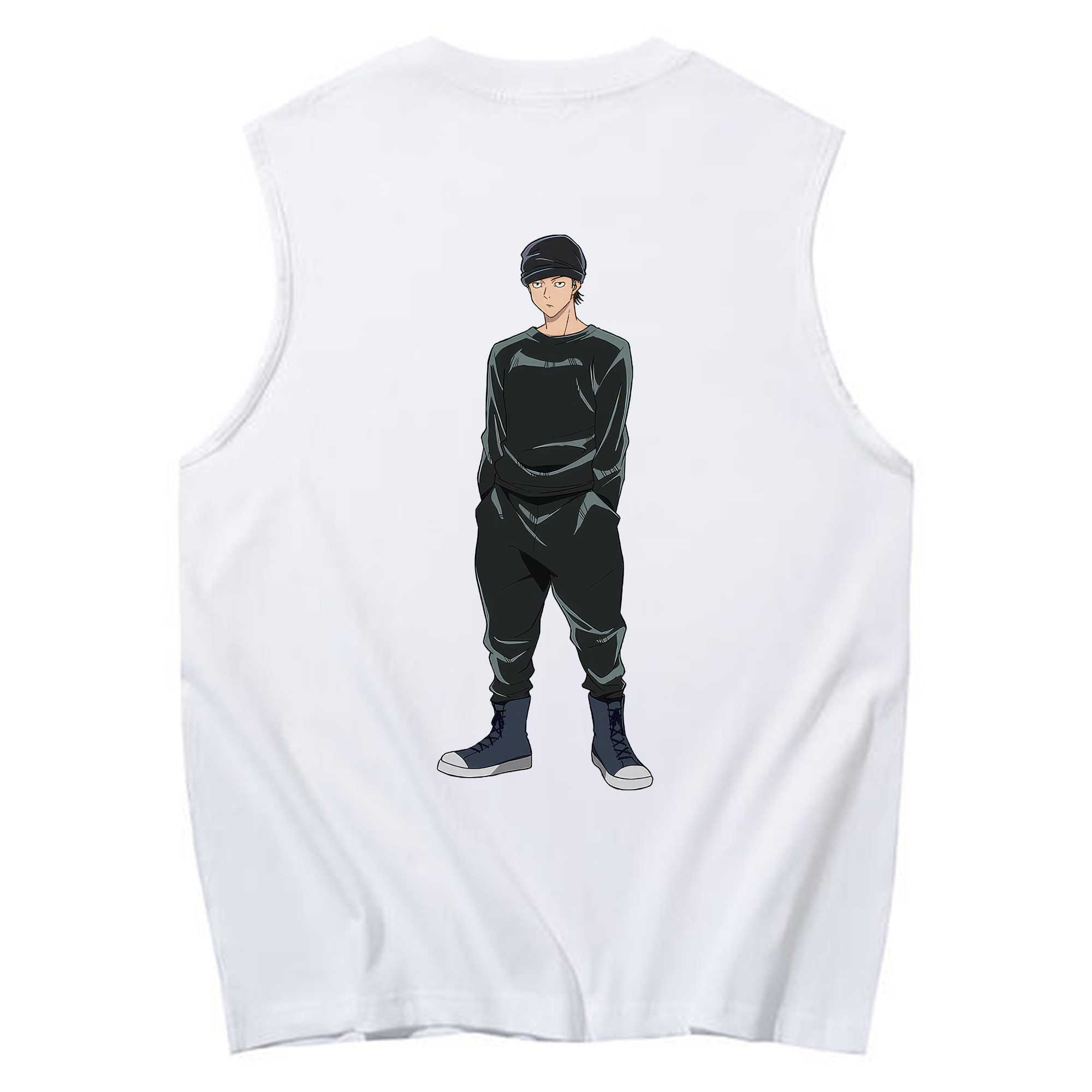 （画像用） 呪術廻戦 Jujutsu Kaisen コットン100％タンクトップ（背面プリント）