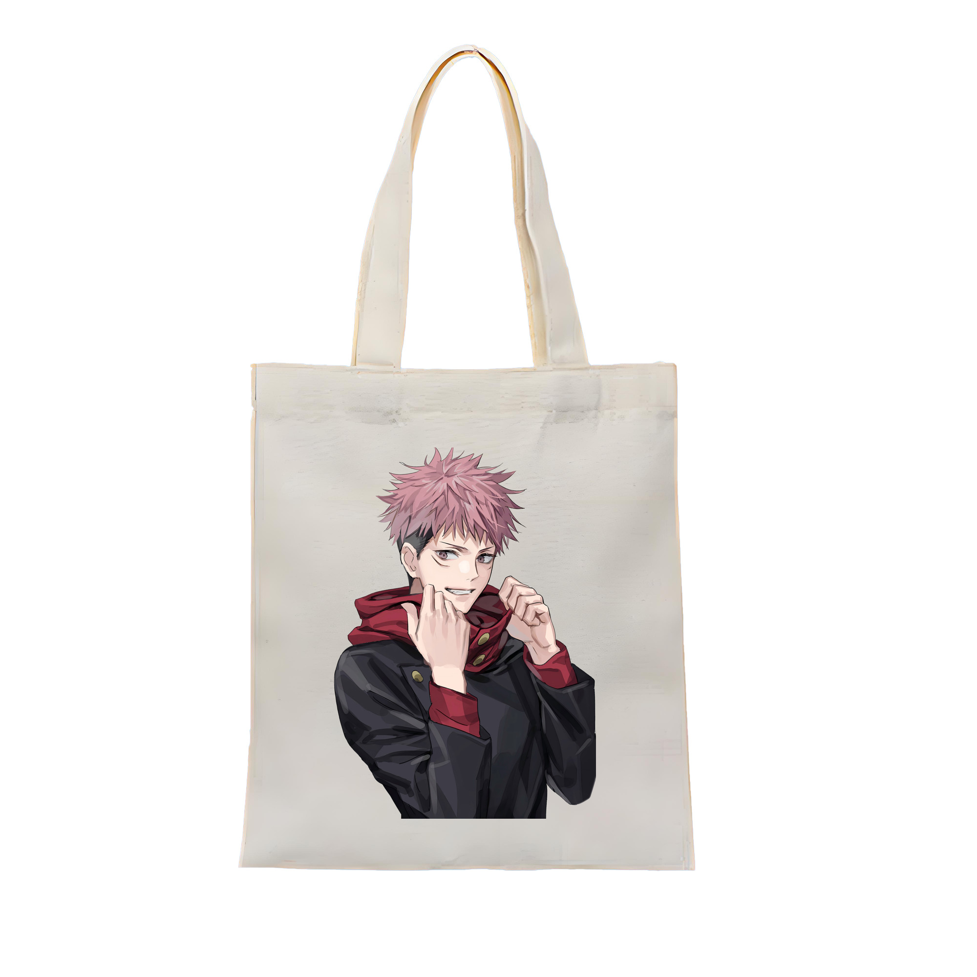 （画像用） 呪術廻戦 Jujutsu Kaisen 縦型キャンバス生地手提げバッグ　トートバッグ