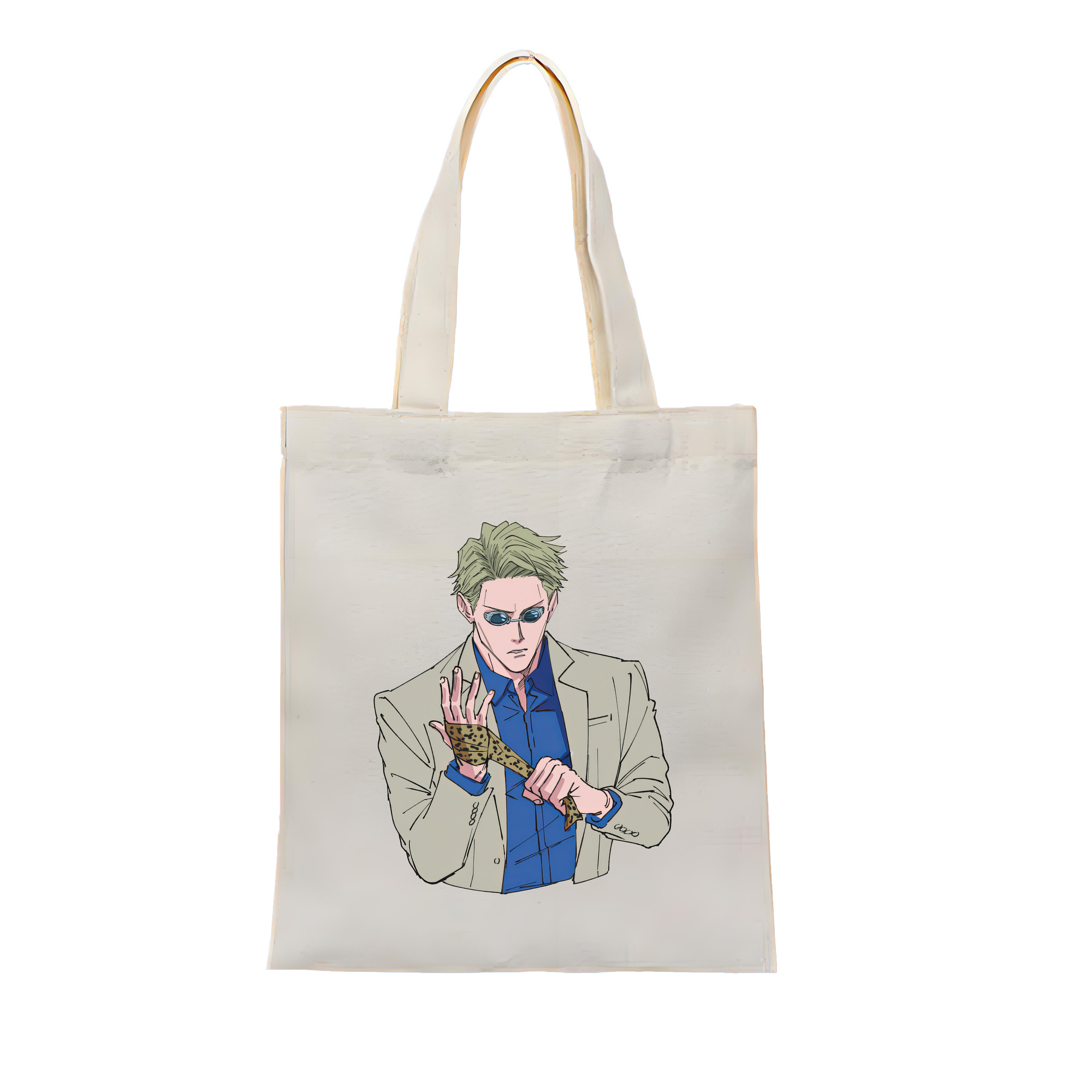 （画像用） 呪術廻戦 Jujutsu Kaisen 縦型キャンバス生地手提げバッグ　トートバッグ