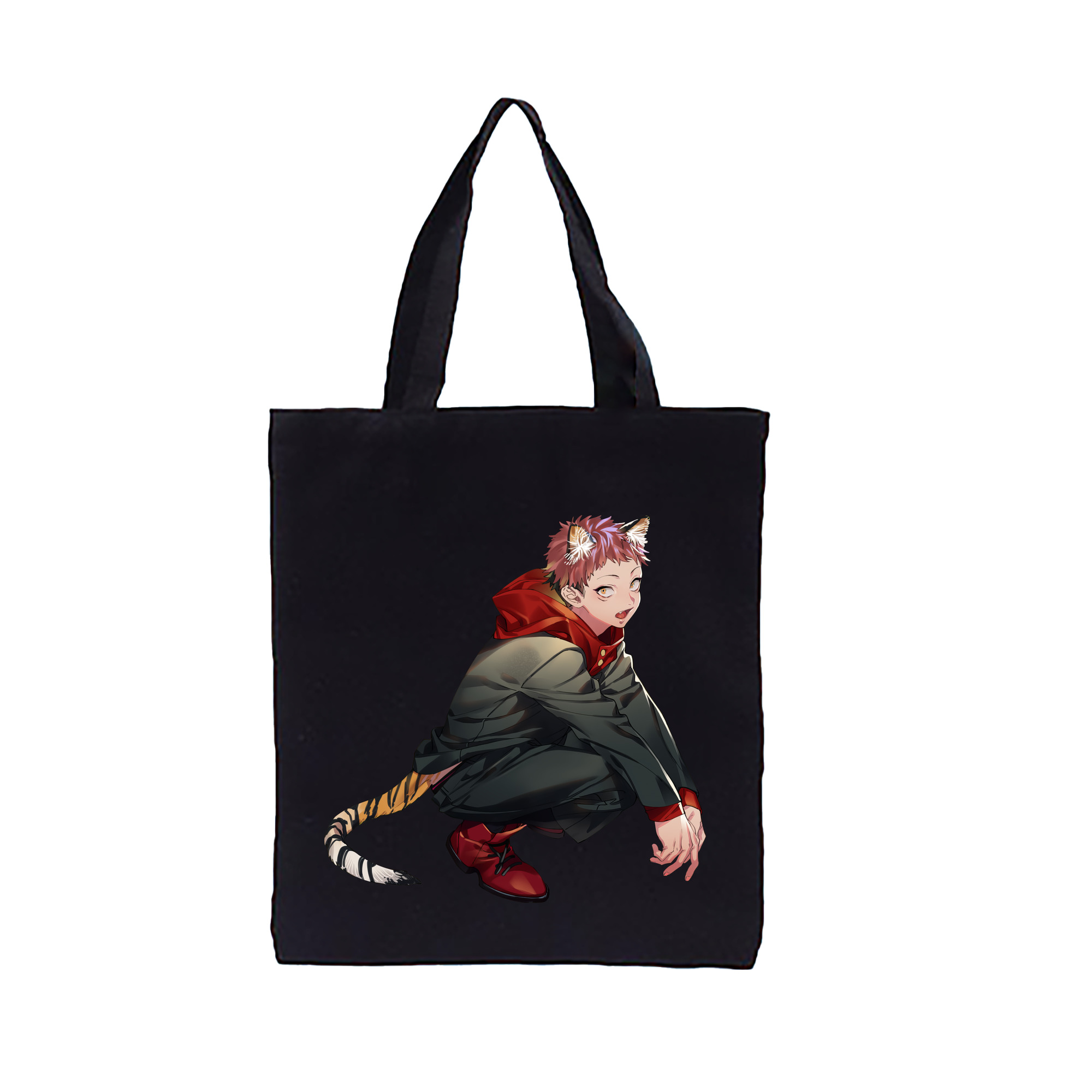 （画像用） 呪術廻戦 Jujutsu Kaisen 縦型キャンバス生地手提げバッグ　トートバッグ