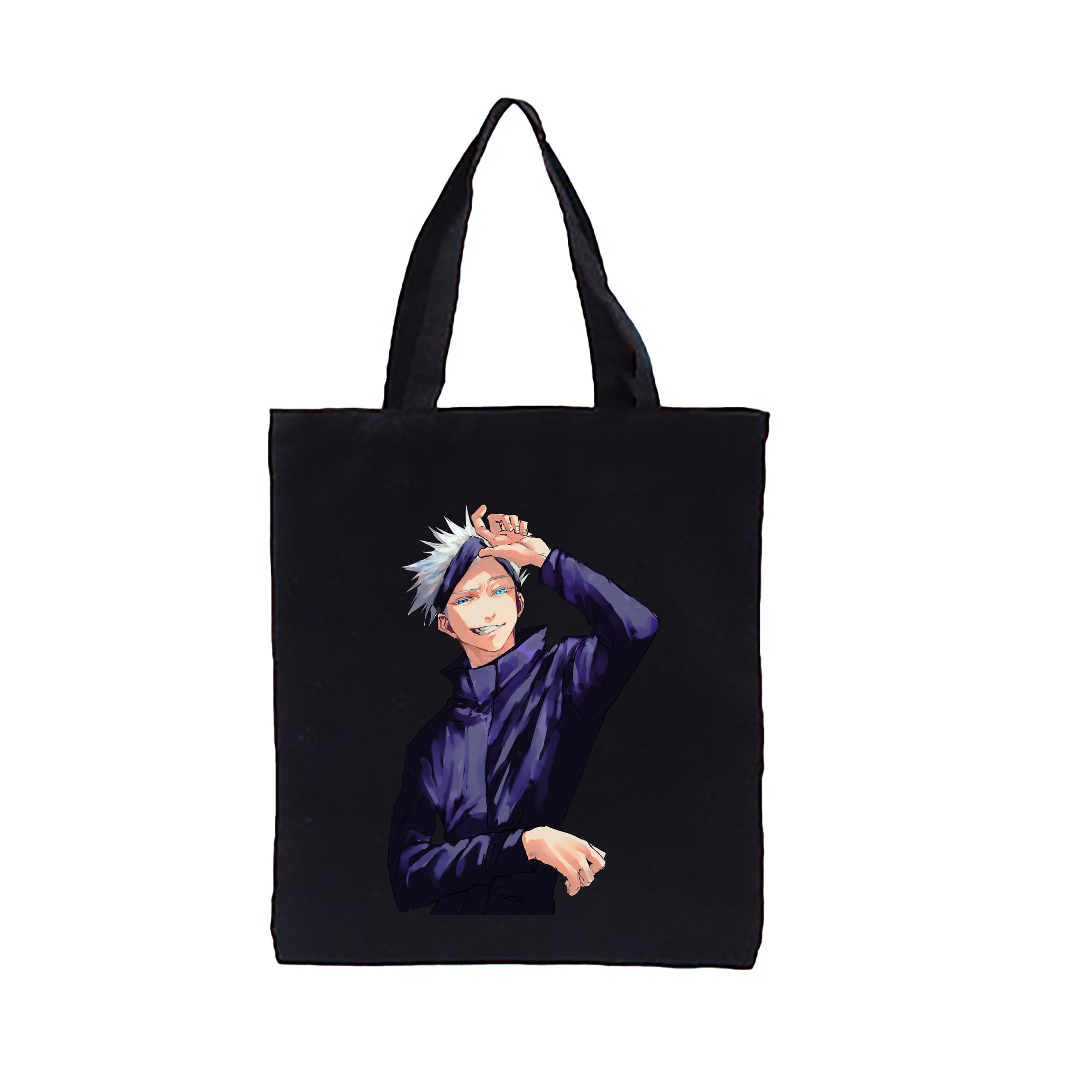 （画像用） 呪術廻戦 Jujutsu Kaisen 縦型キャンバス生地手提げバッグ　トートバッグ