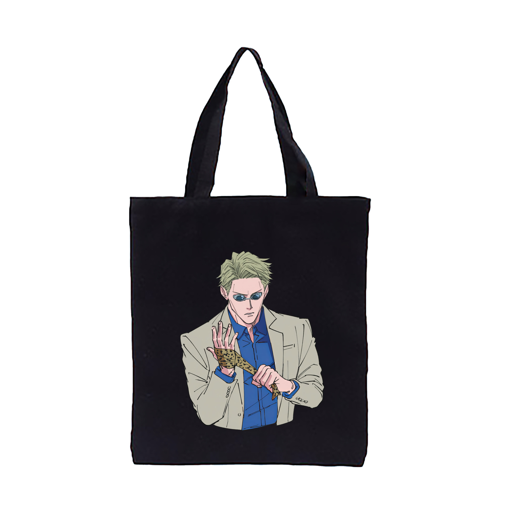 （画像用） 呪術廻戦 Jujutsu Kaisen 縦型キャンバス生地手提げバッグ　トートバッグ