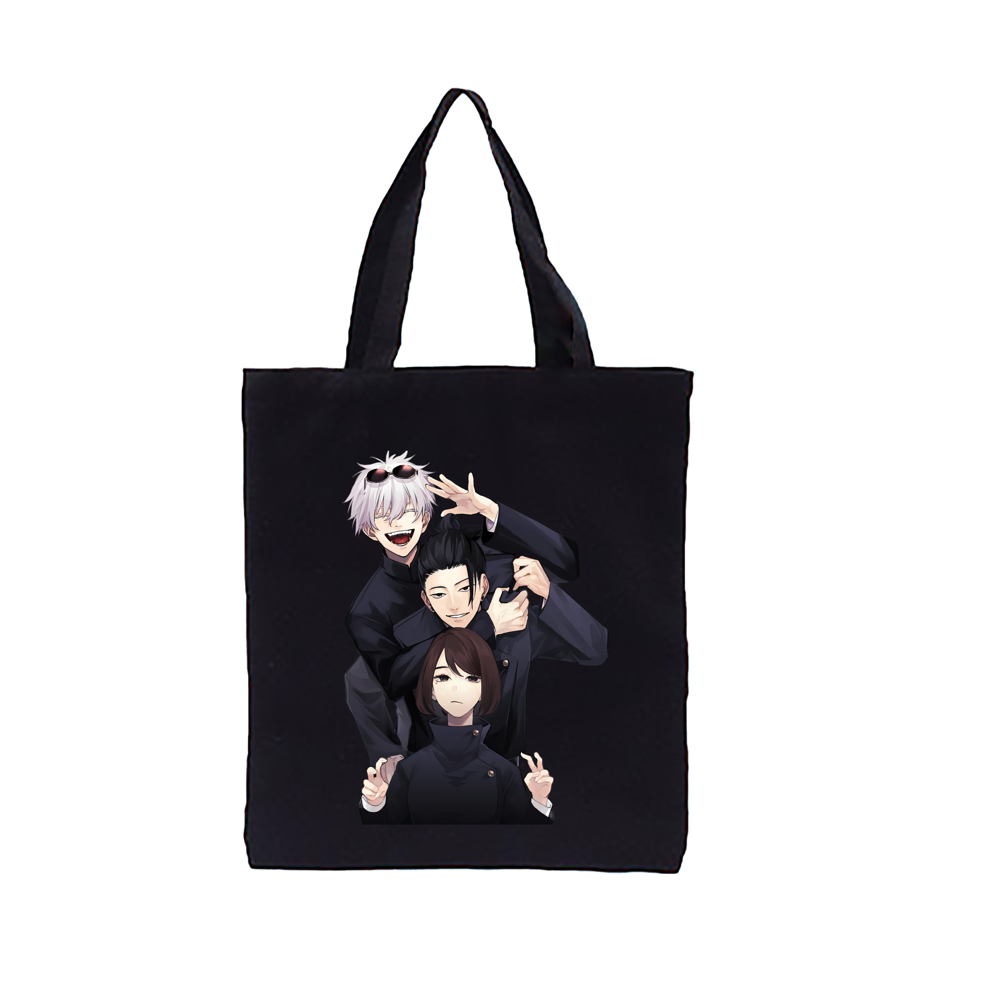 （画像用） 呪術廻戦 Jujutsu Kaisen 縦型キャンバス生地手提げバッグ　トートバッグ
