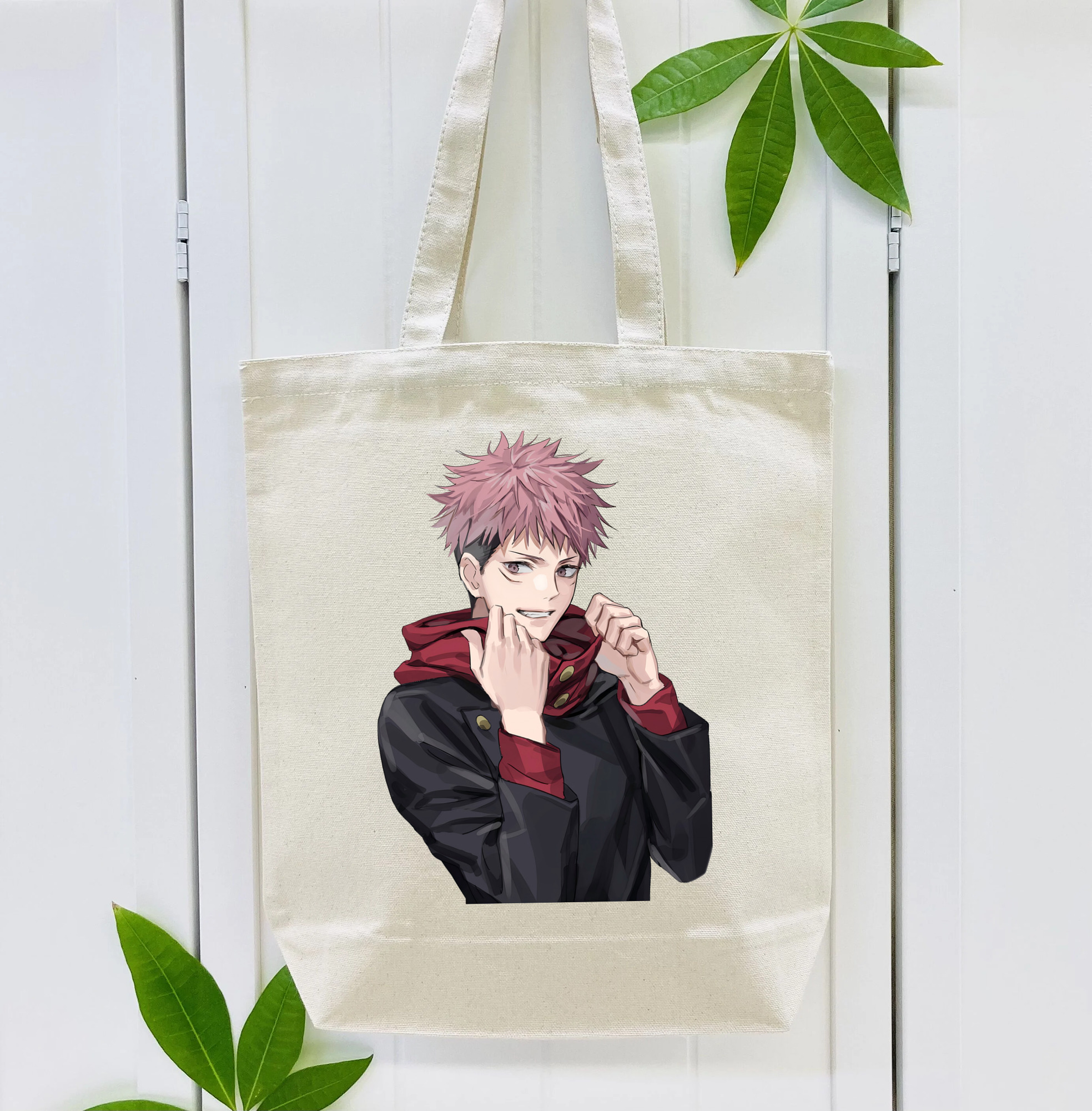 呪術廻戦 Jujutsu Kaisen 縦型キャンバス生地手提げバッグ　トートバッグ
