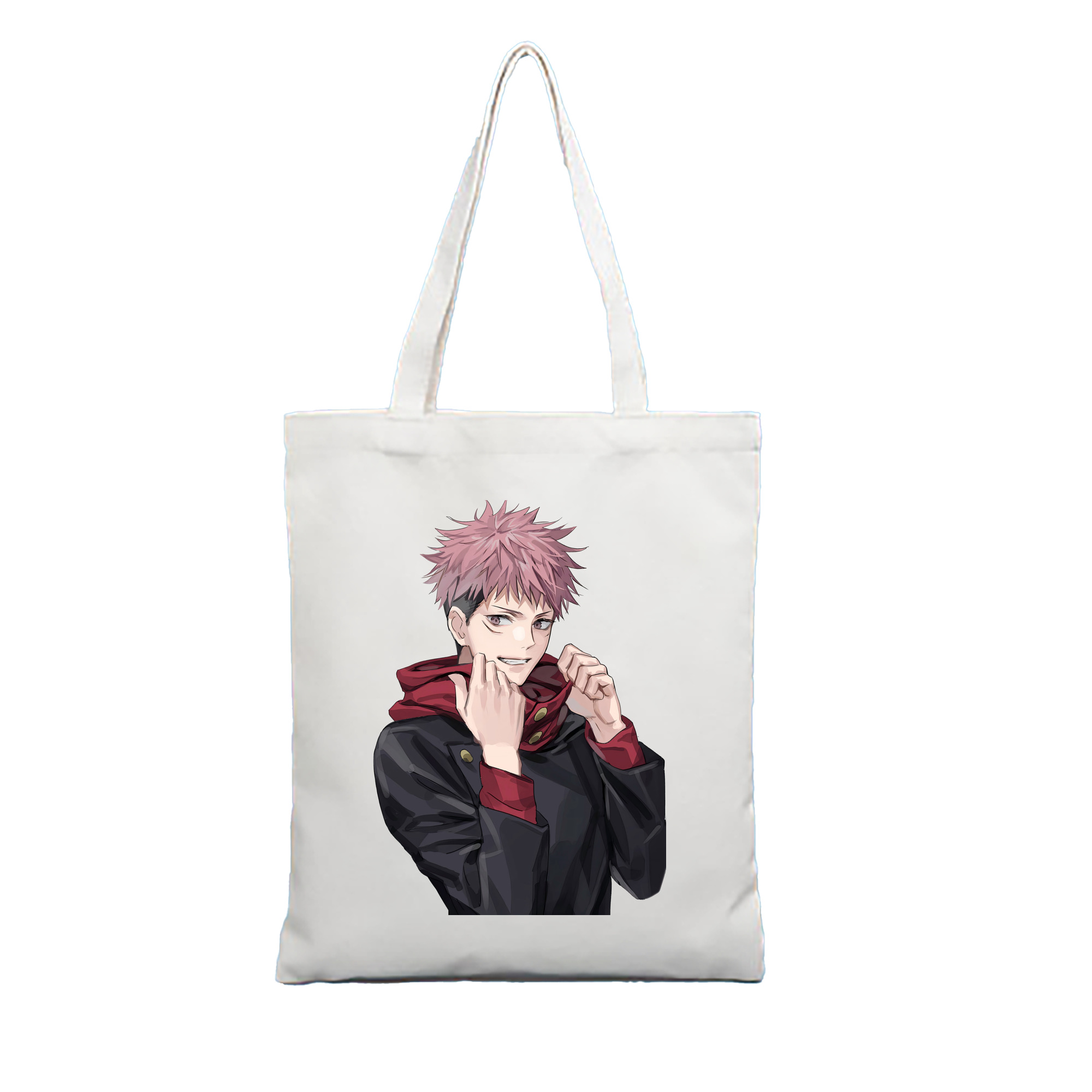 （画像用） 呪術廻戦 Jujutsu Kaisen 縦型キャンバス生地手提げバッグ　トートバッグ