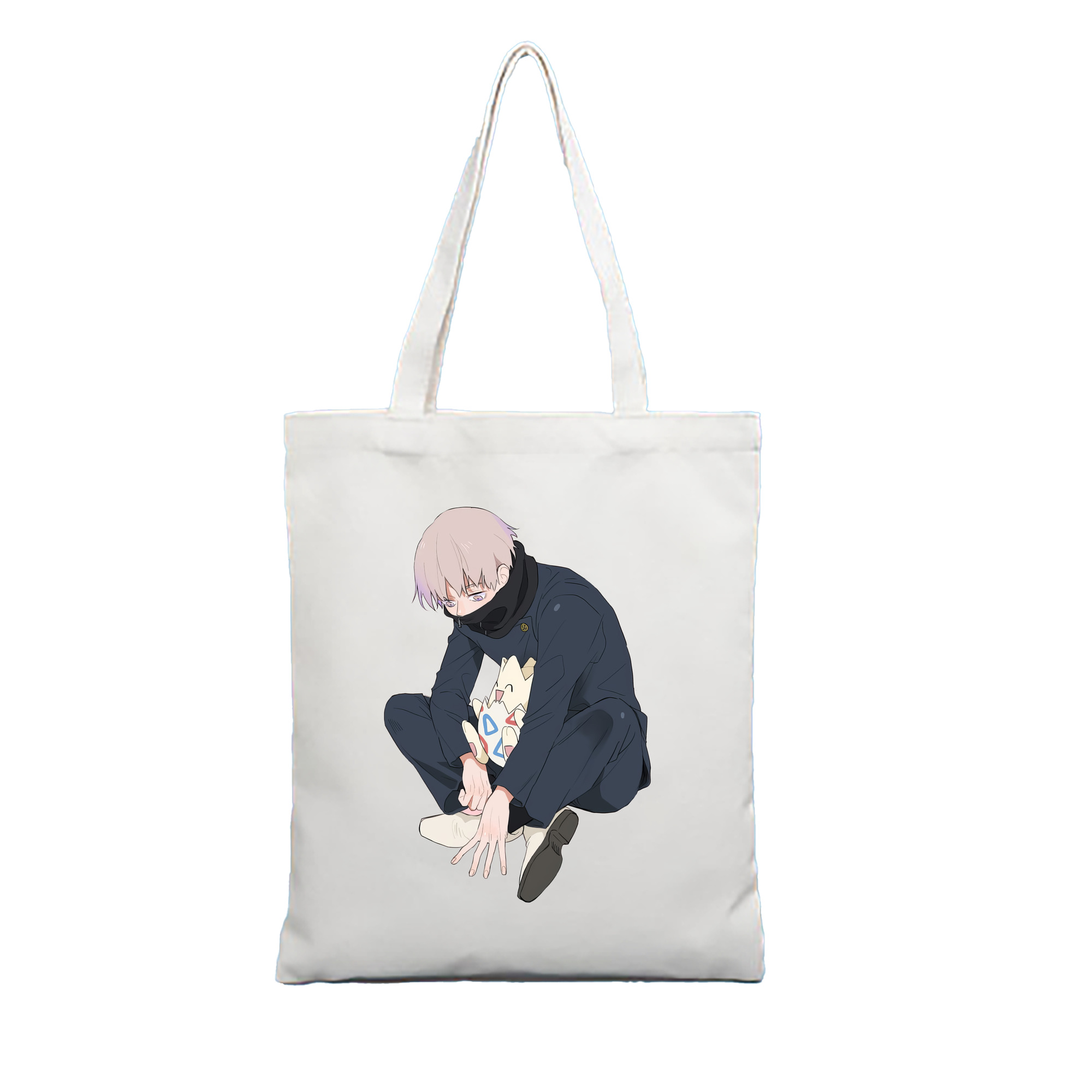 （画像用） 呪術廻戦 Jujutsu Kaisen 縦型キャンバス生地手提げバッグ　トートバッグ