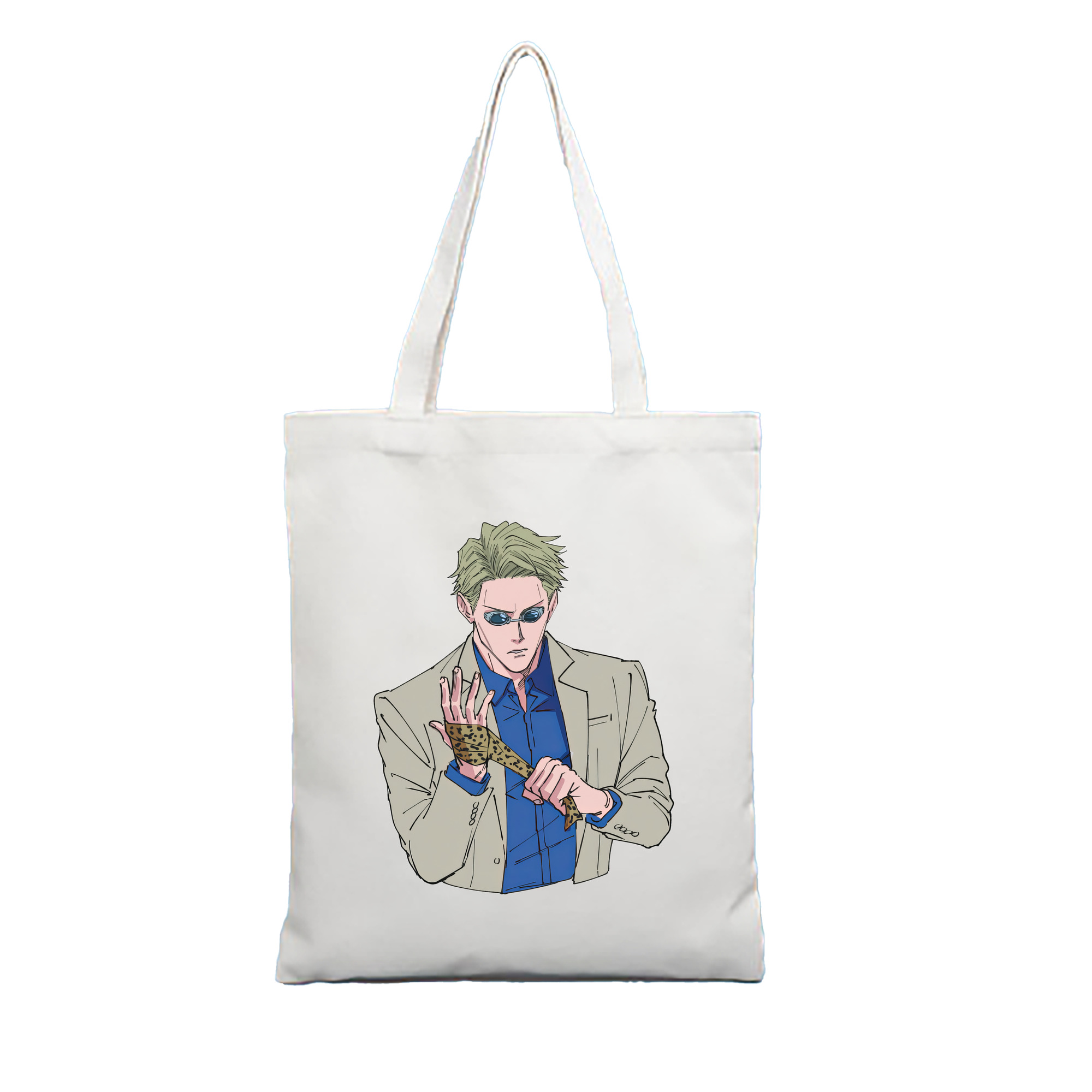 （画像用） 呪術廻戦 Jujutsu Kaisen 縦型キャンバス生地手提げバッグ　トートバッグ