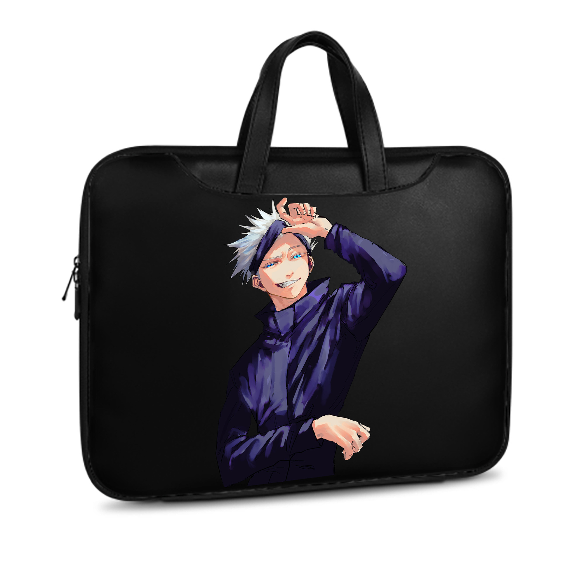 （画像用） 呪術廻戦 Jujutsu Kaisen レザーラップトップバッグ　ノートパソコンケース