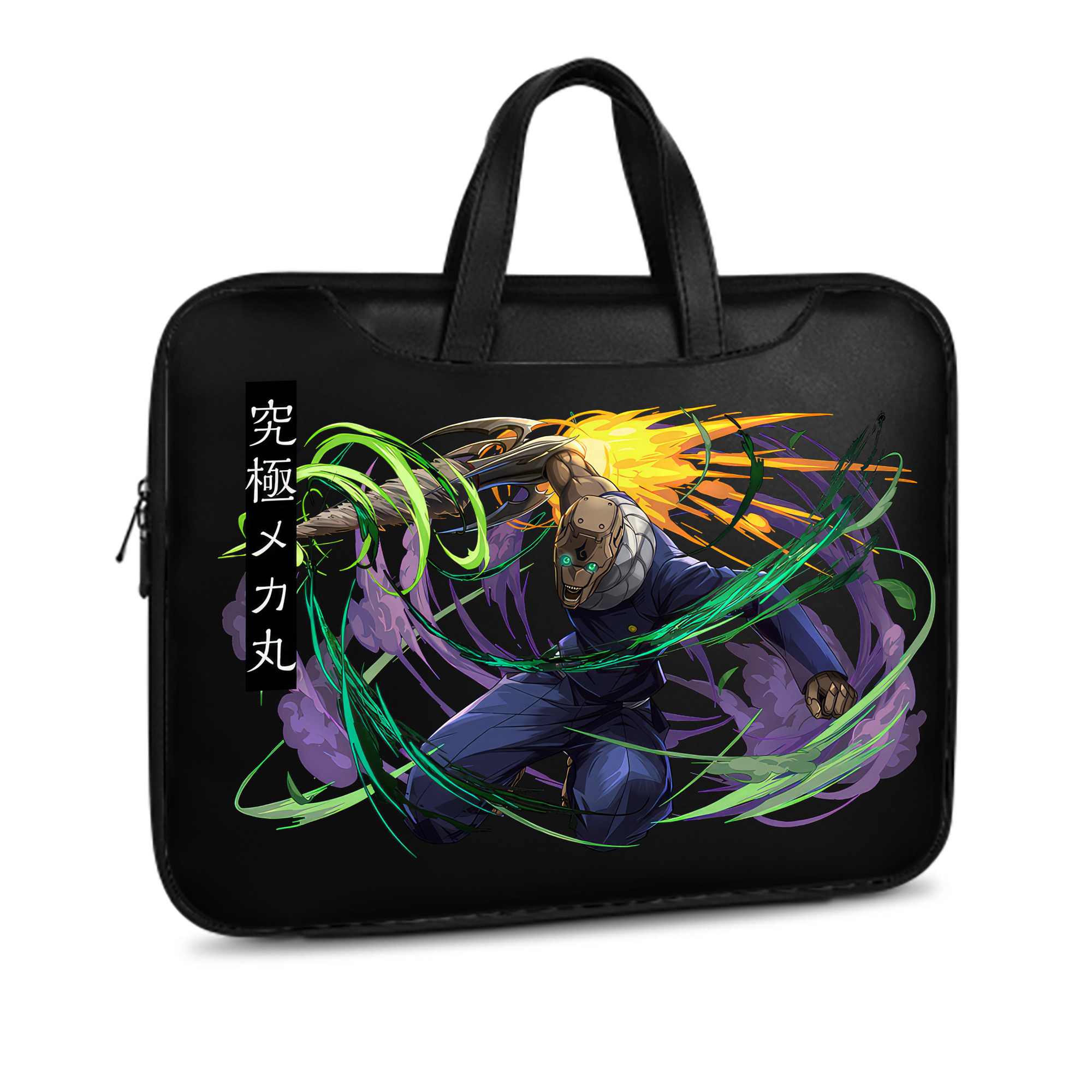 （画像用） 呪術廻戦 Jujutsu Kaisen レザーラップトップバッグ　ノートパソコンケース