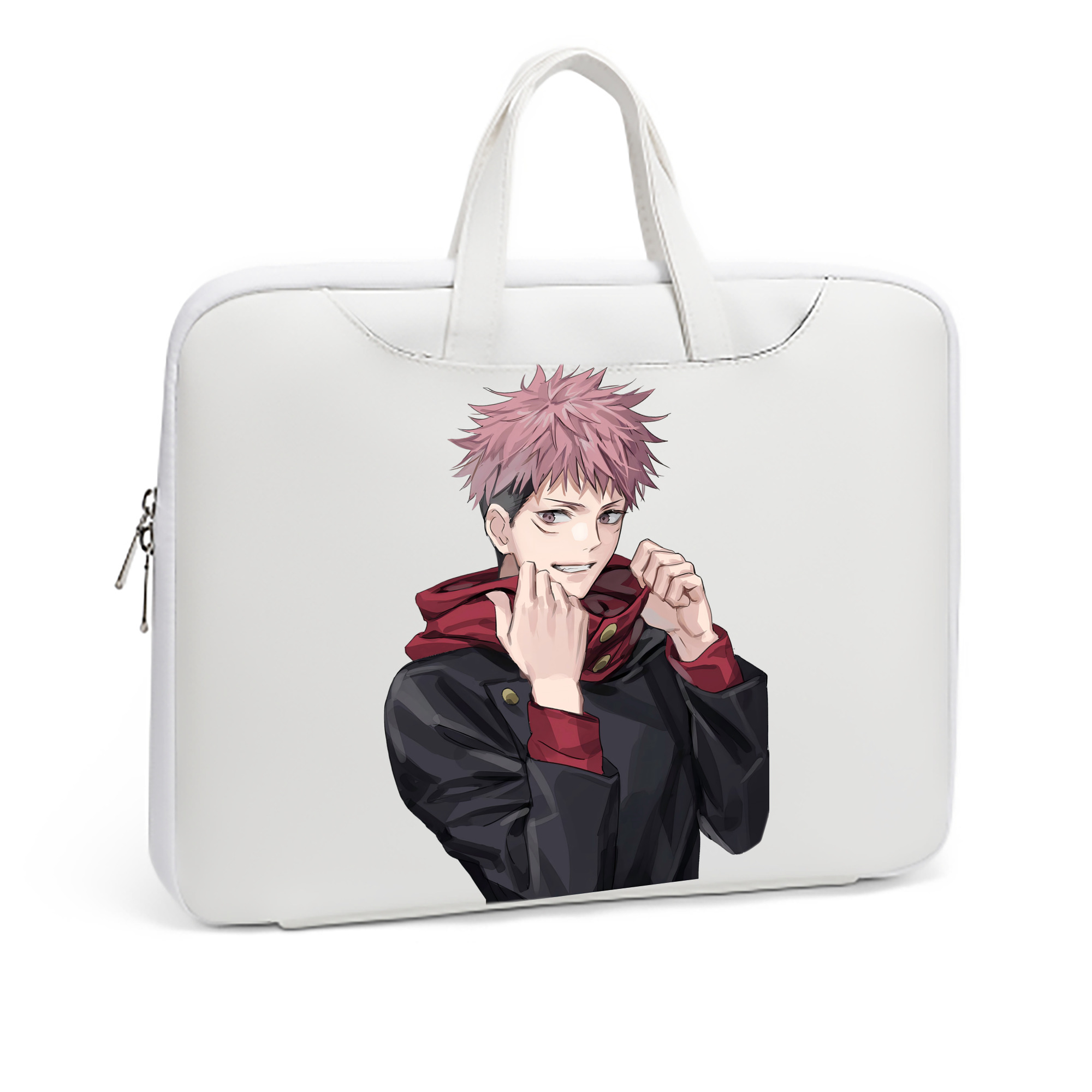 （画像用） 呪術廻戦 Jujutsu Kaisen レザーラップトップバッグ　ノートパソコンケース