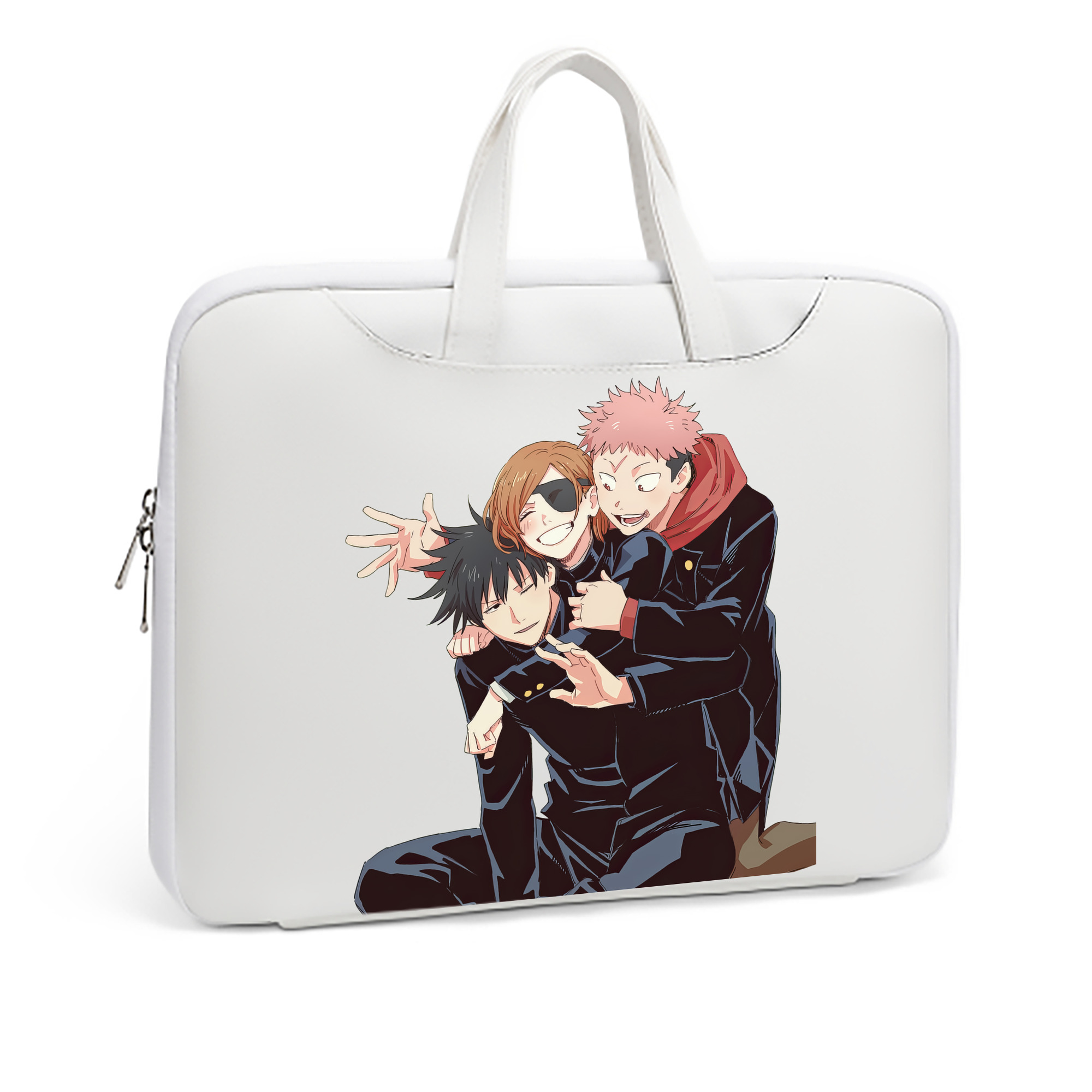 （画像用） 呪術廻戦 Jujutsu Kaisen レザーラップトップバッグ　ノートパソコンケース