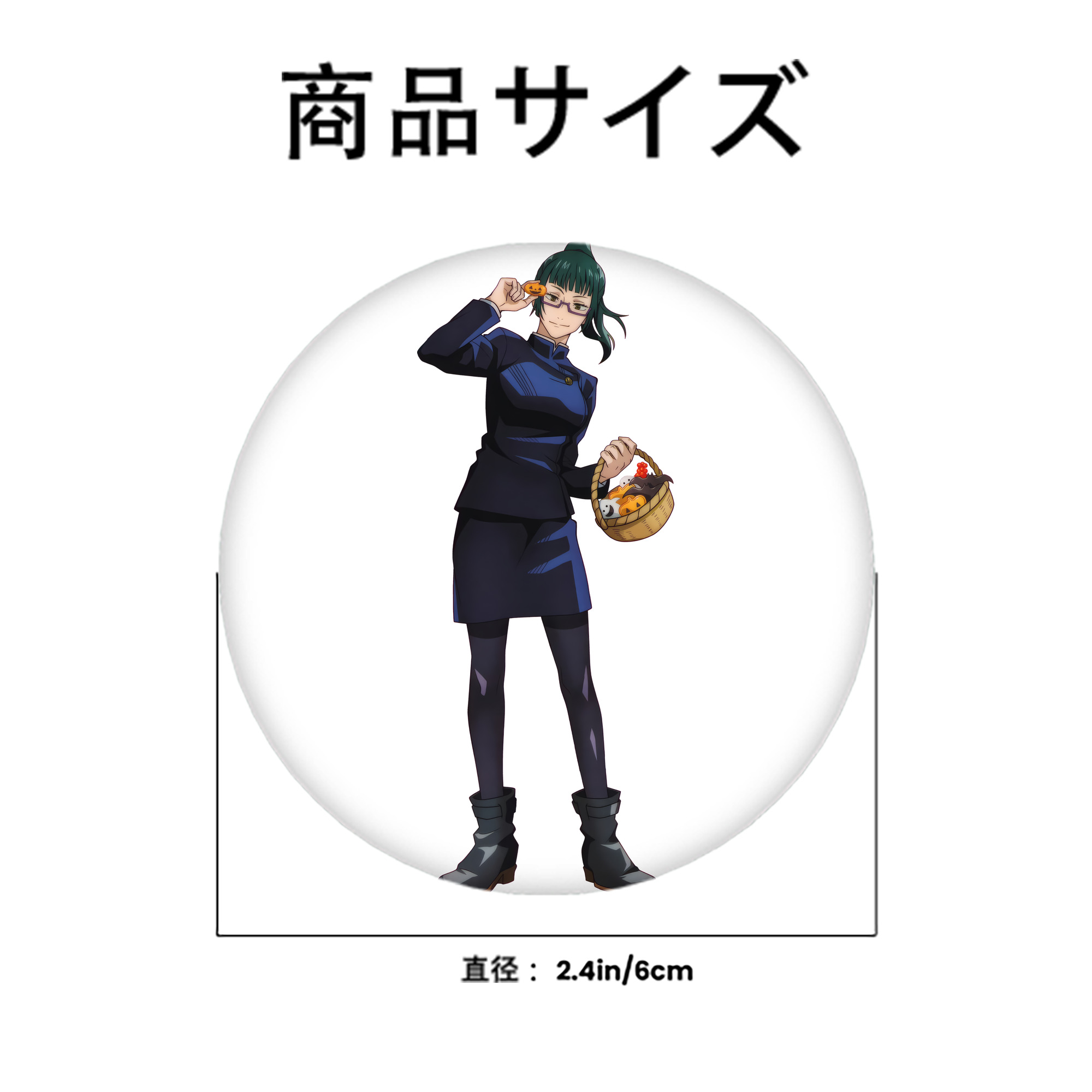 呪術廻戦 Jujutsu Kaisen 6cm 缶バッジ 複数セット