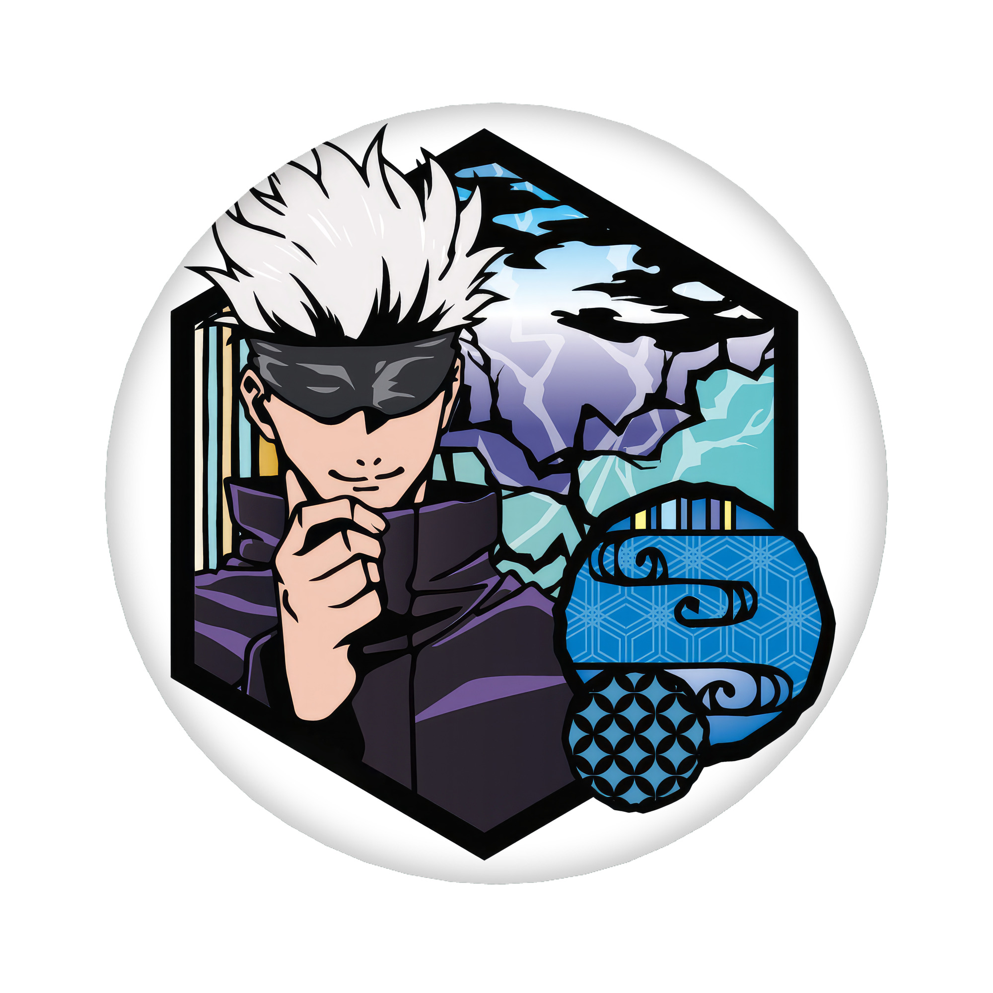 （画像用） 呪術廻戦 Jujutsu Kaisen 6cm 缶バッジ 複数セット