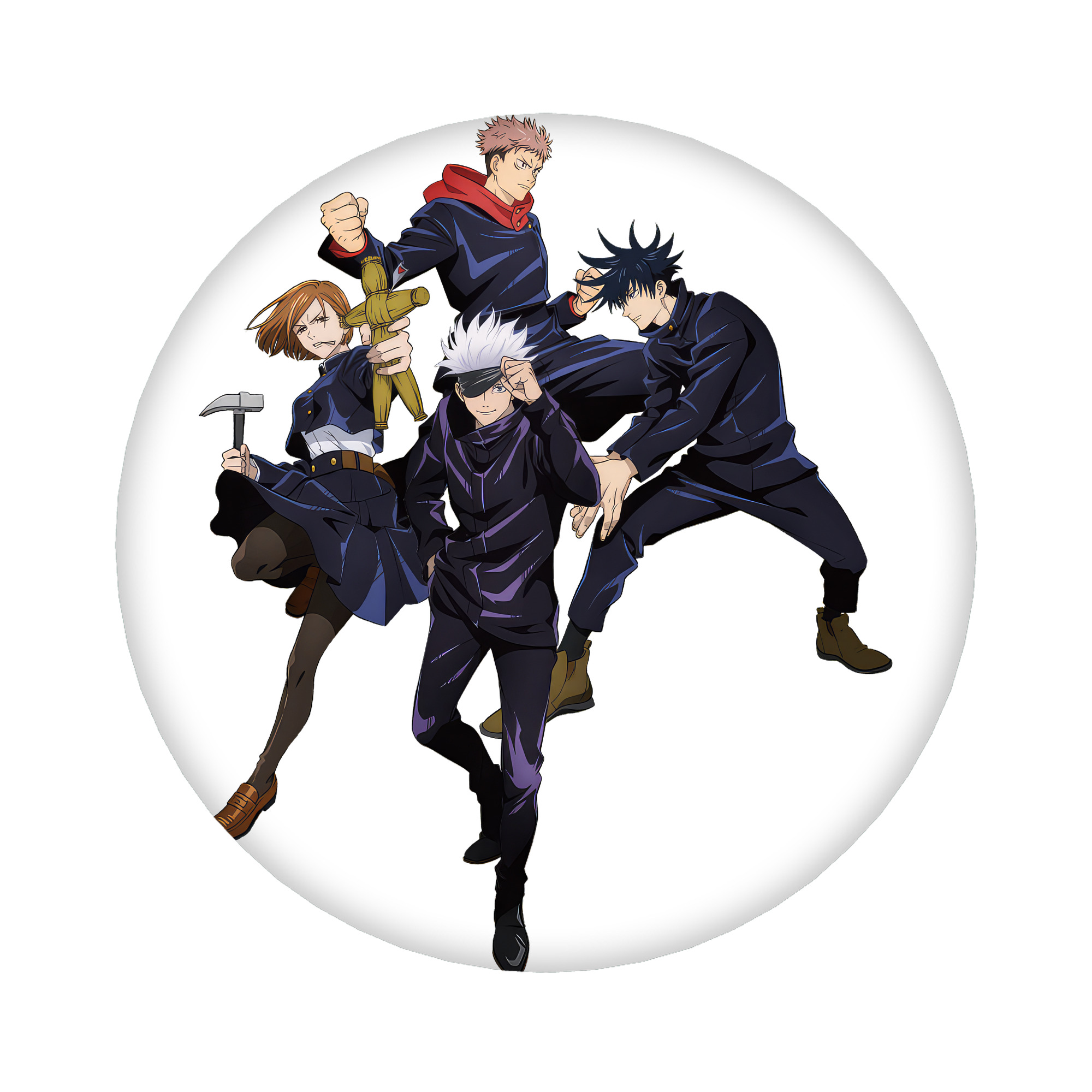 （画像用） 呪術廻戦 Jujutsu Kaisen 6cm 缶バッジ 複数セット