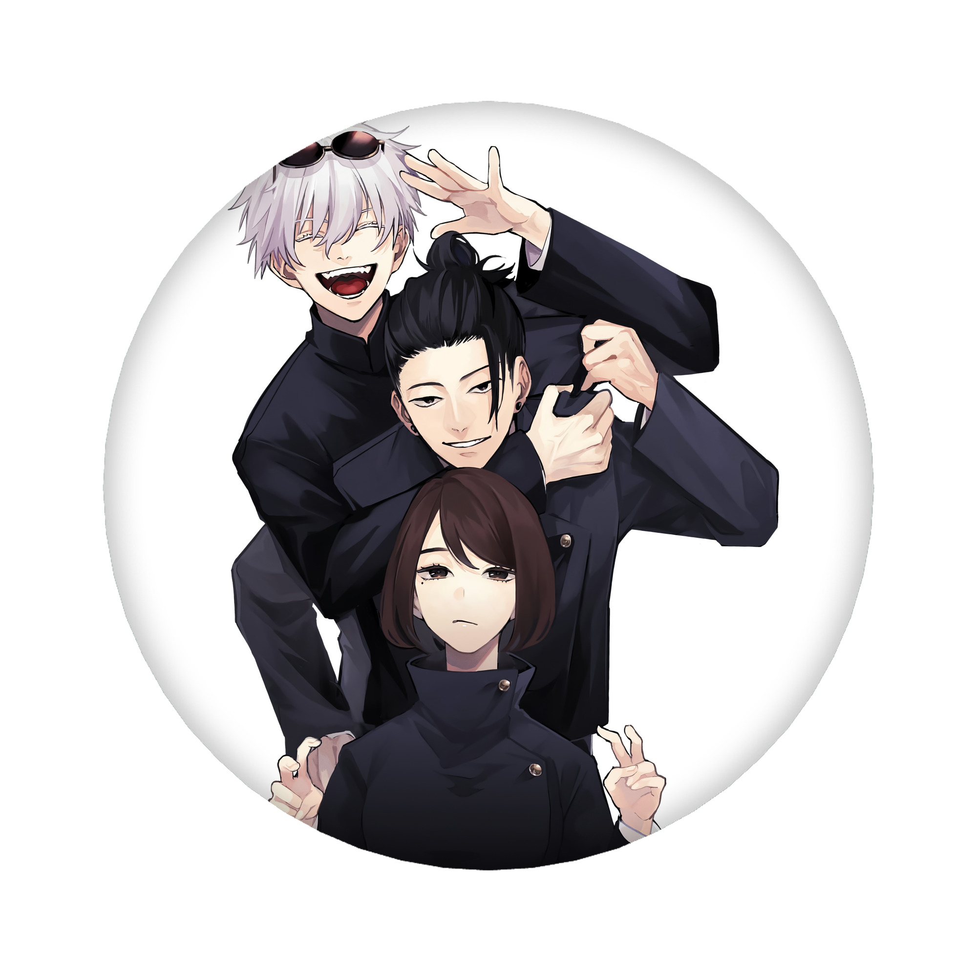 （画像用） 呪術廻戦 Jujutsu Kaisen 6cm 缶バッジ 複数セット