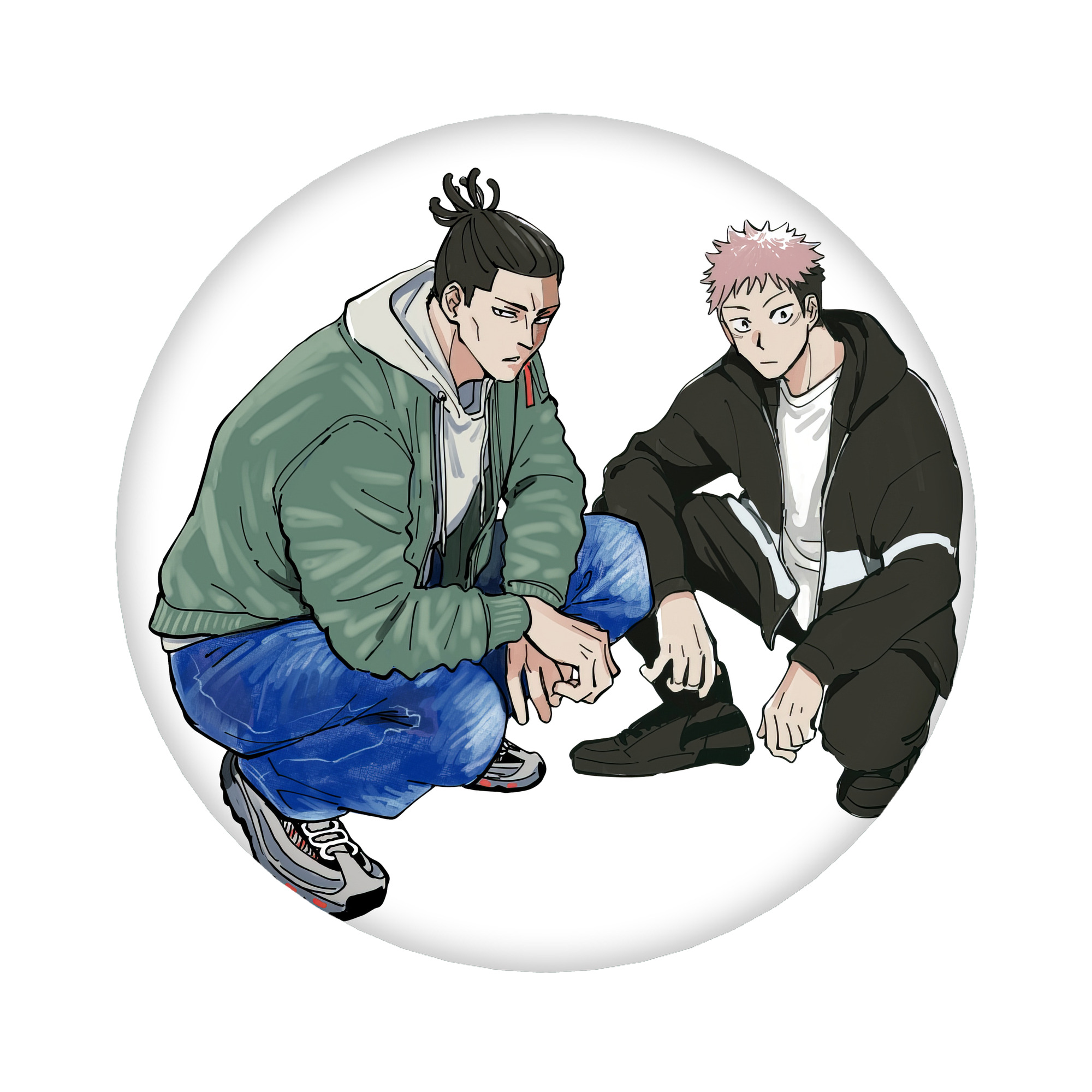 （画像用） 呪術廻戦 Jujutsu Kaisen 6cm 缶バッジ 複数セット