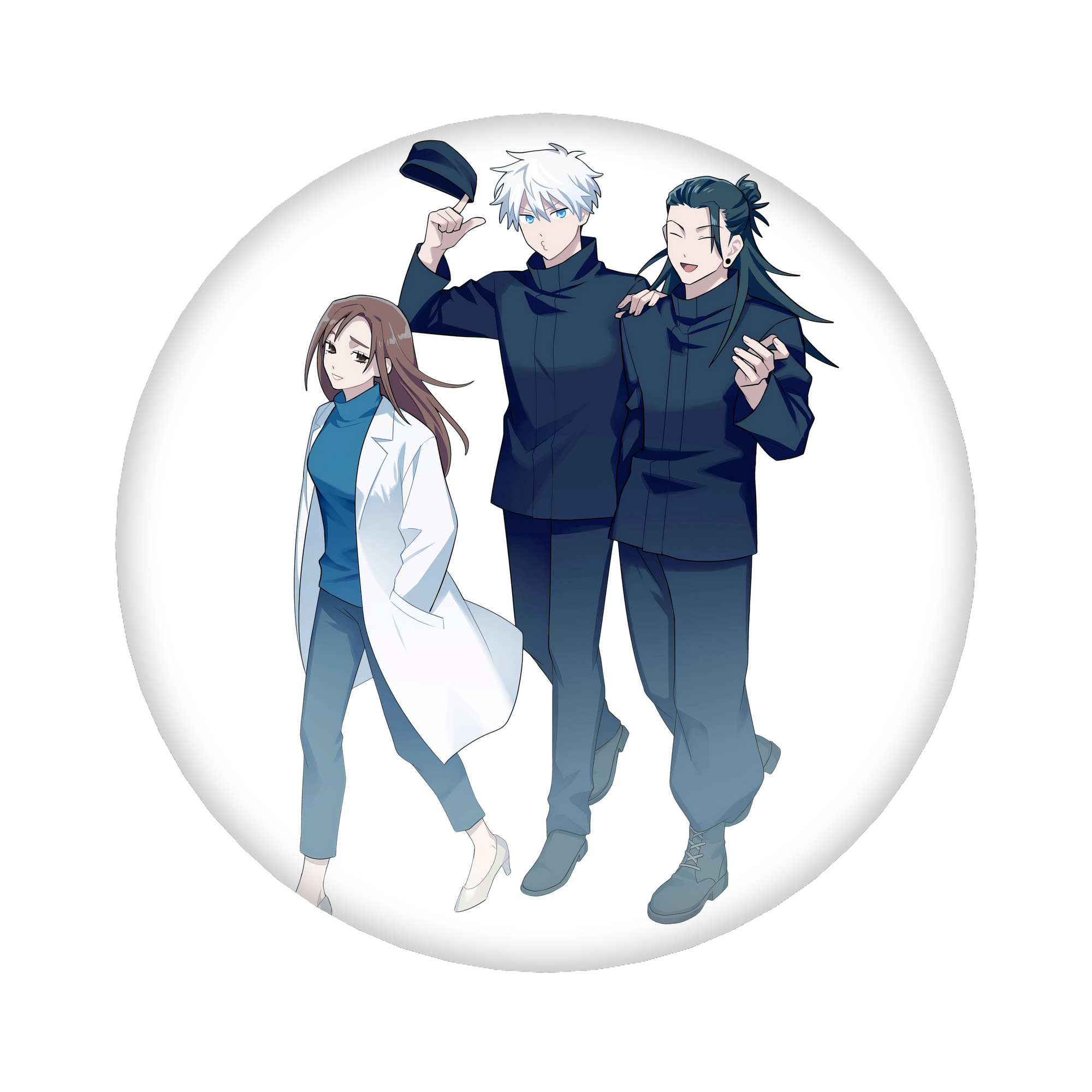 （画像用） 呪術廻戦 Jujutsu Kaisen 6cm 缶バッジ 複数セット
