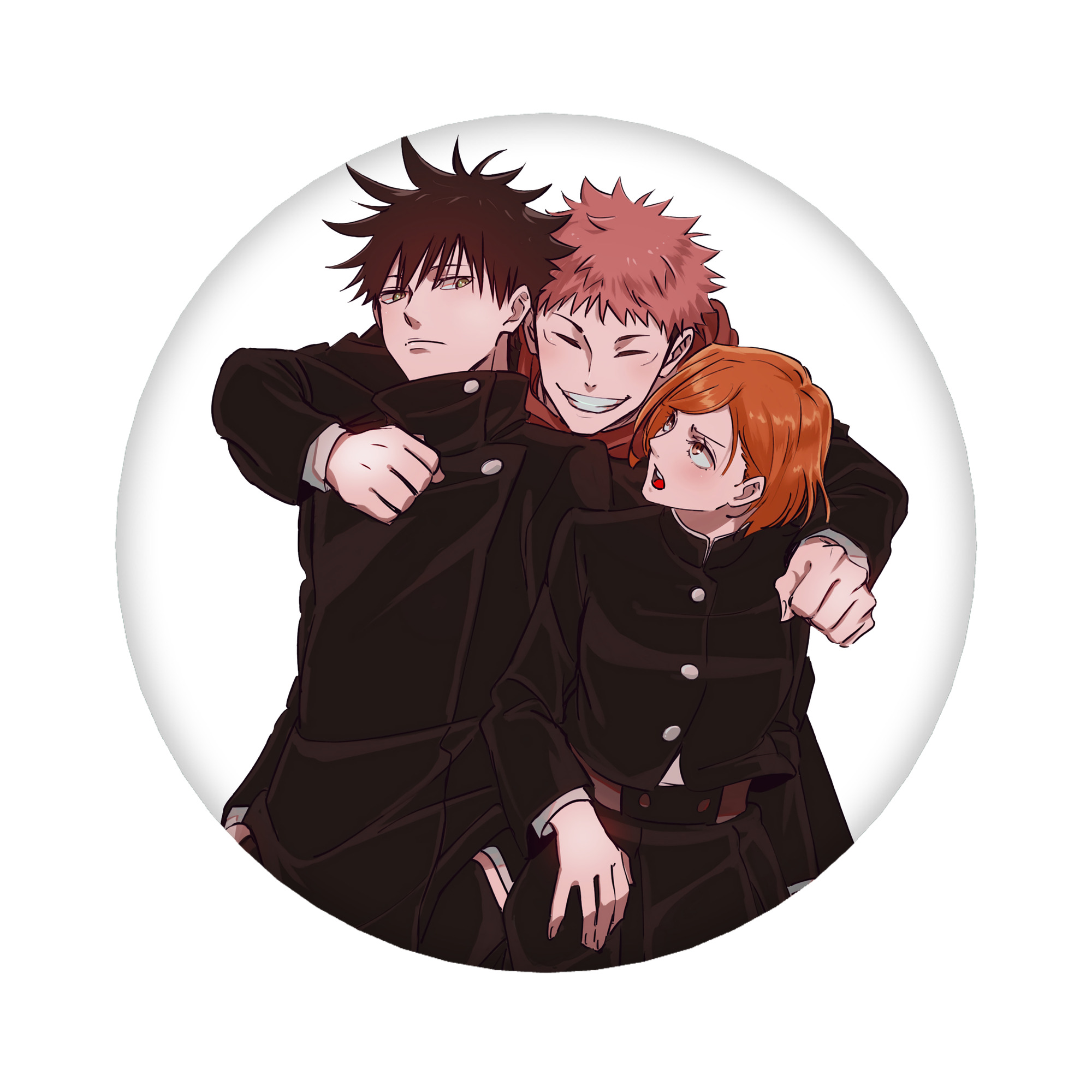 （画像用） 呪術廻戦 Jujutsu Kaisen 6cm 缶バッジ 複数セット