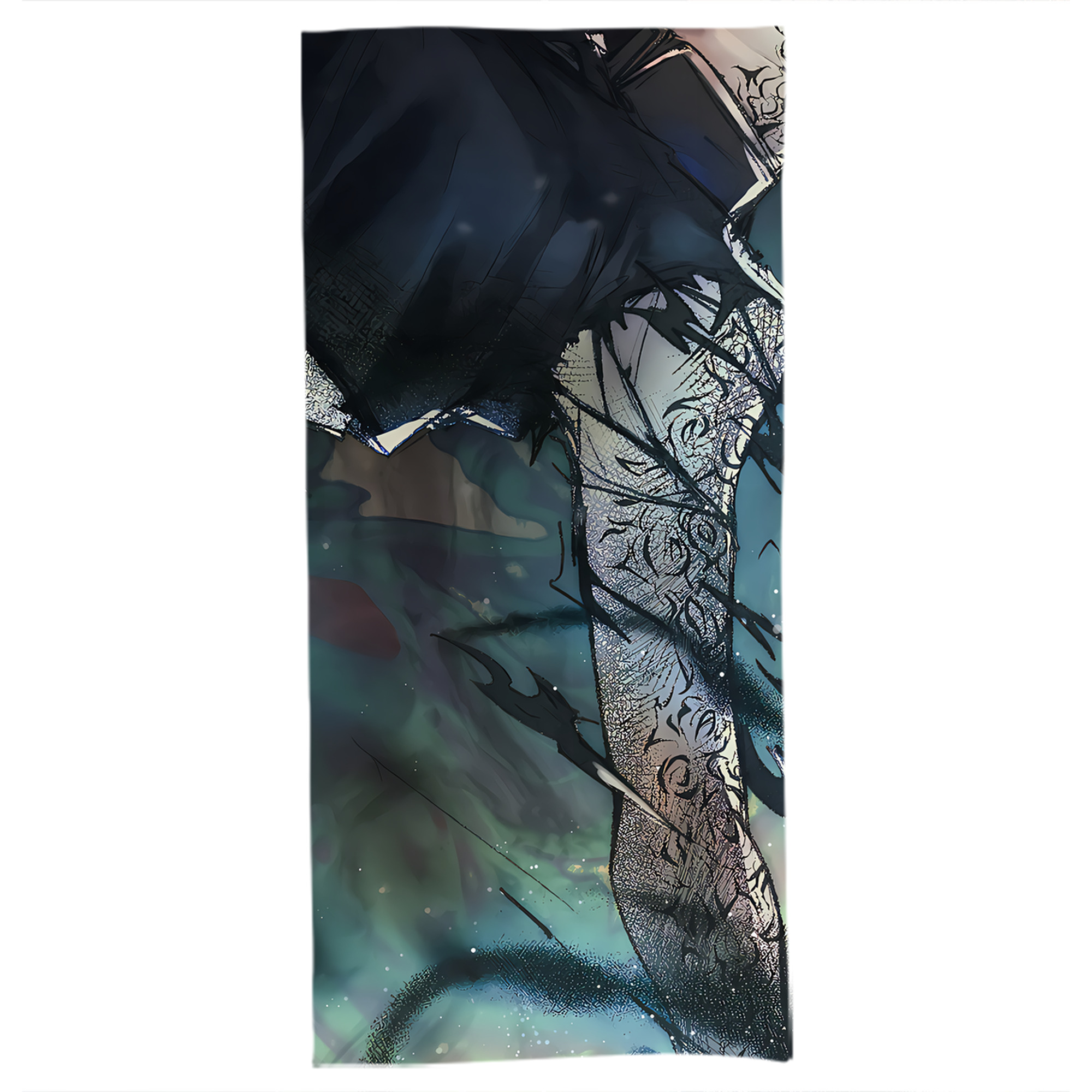 （画像用） 呪術廻戦 Jujutsu Kaisen 大判バスタオル 70×140cm 吸水速乾 柔らかい肌触り