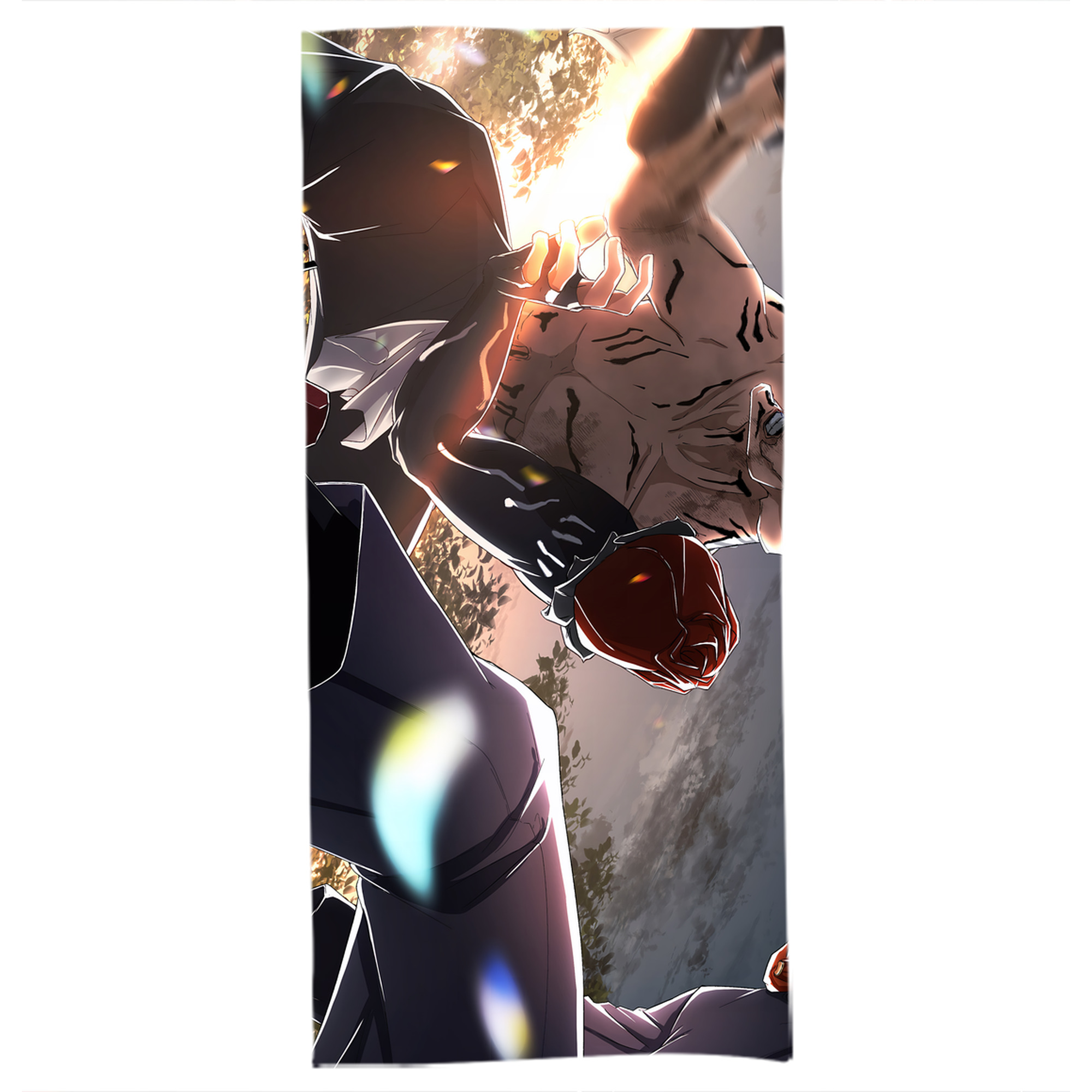 （画像用） 呪術廻戦 Jujutsu Kaisen 大判バスタオル 70×140cm 吸水速乾 柔らかい肌触り