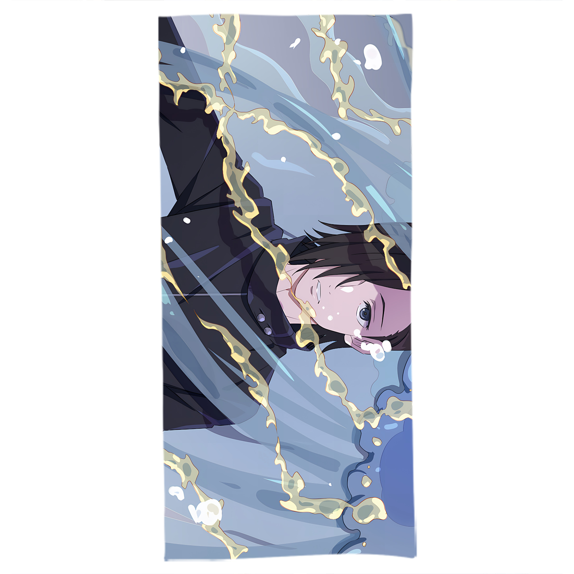 （画像用） 呪術廻戦 Jujutsu Kaisen 大判バスタオル 70×140cm 吸水速乾 柔らかい肌触り