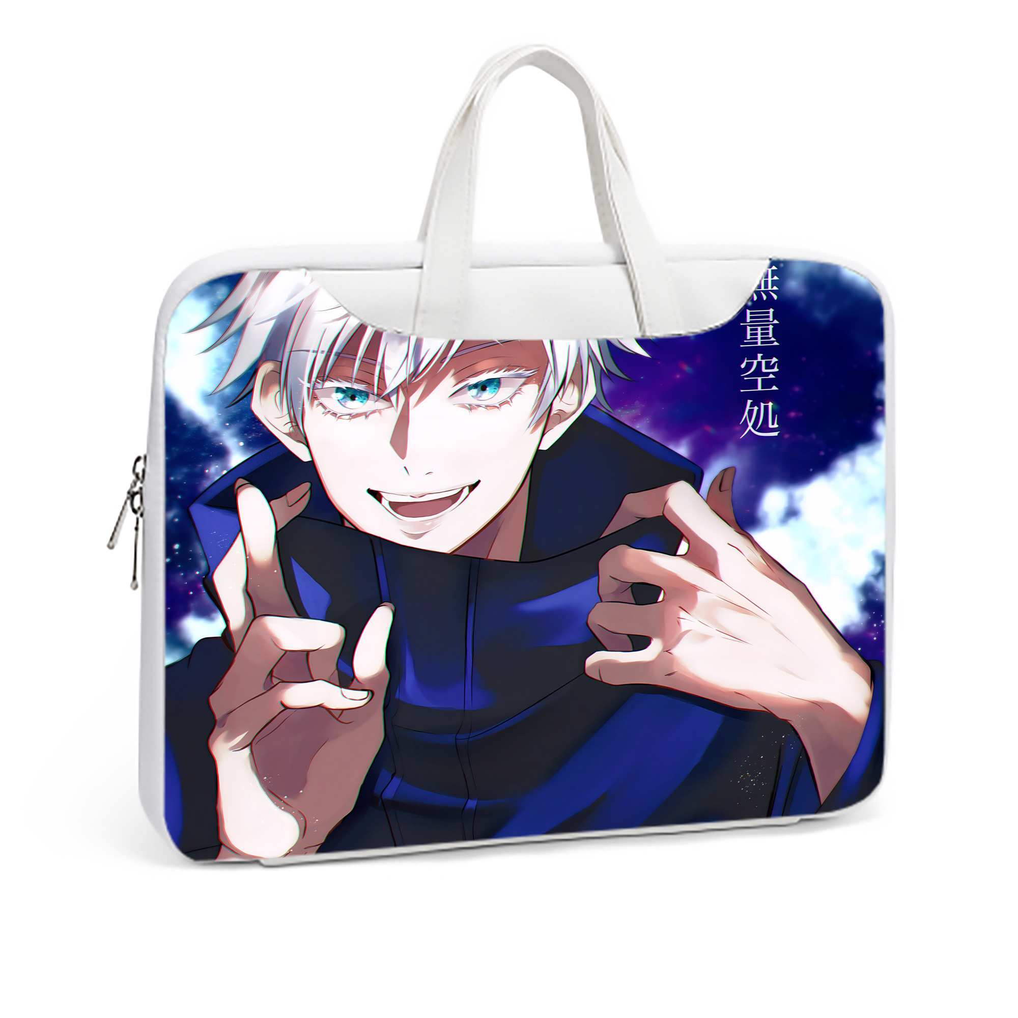（画像用） 呪術廻戦 Jujutsu Kaisen レザーラップトップバッグ　ノートパソコンケース