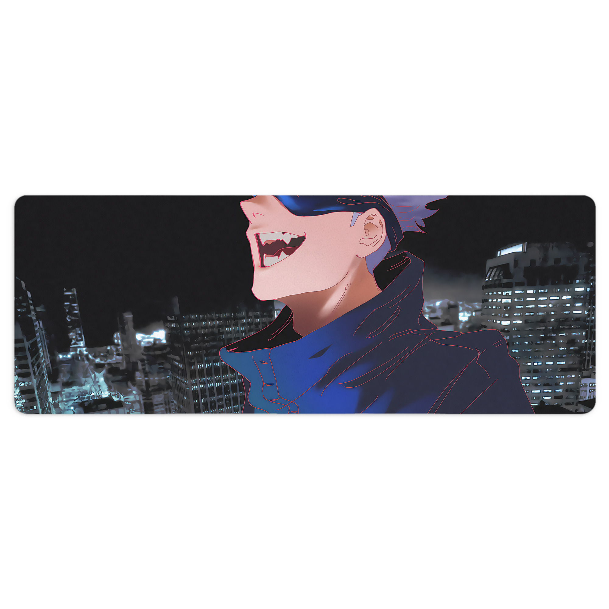 （画像用） 呪術廻戦 Jujutsu Kaisen ステッチ加工 大判デスクマット／滑り止めマウスパッド