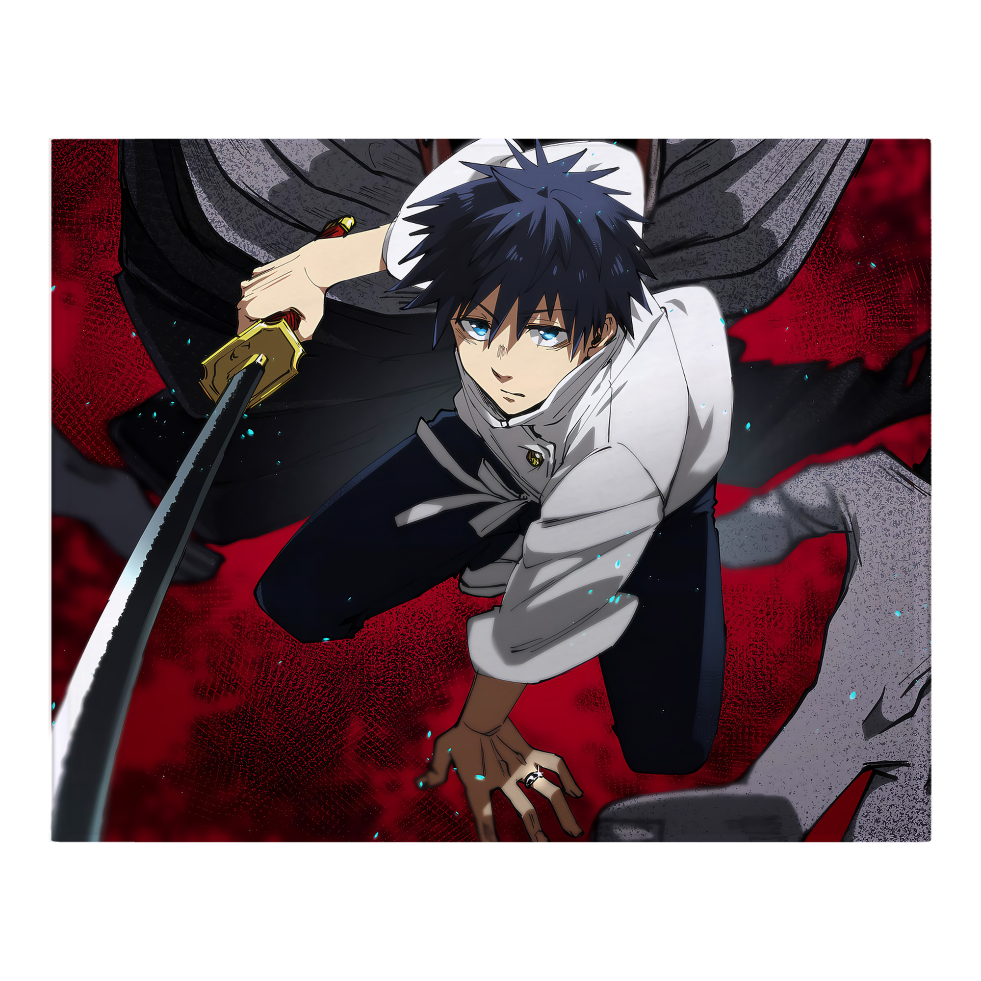 （画像用） 呪術廻戦 Jujutsu Kaisen フランネルブランケット・多サイズ対応（横型）