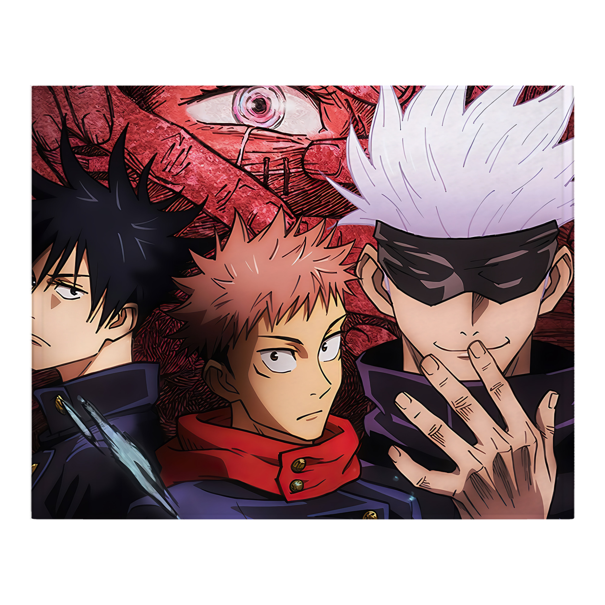 （画像用） 呪術廻戦 Jujutsu Kaisen フランネルブランケット・多サイズ対応（横型）