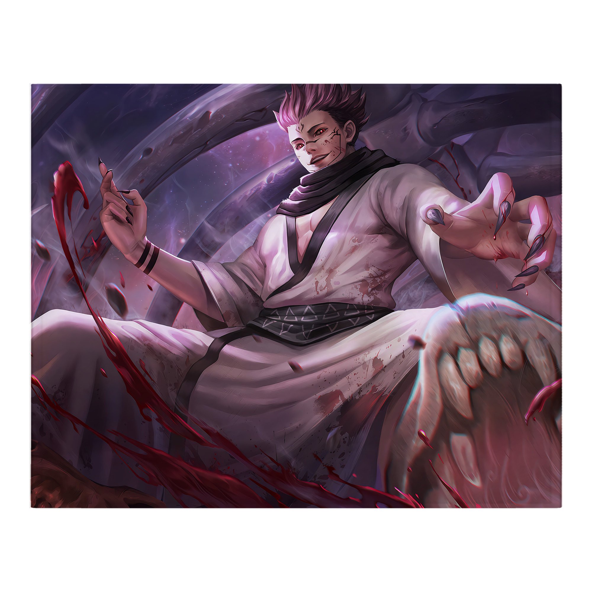 （画像用） 呪術廻戦 Jujutsu Kaisen フランネルブランケット・多サイズ対応（横型）
