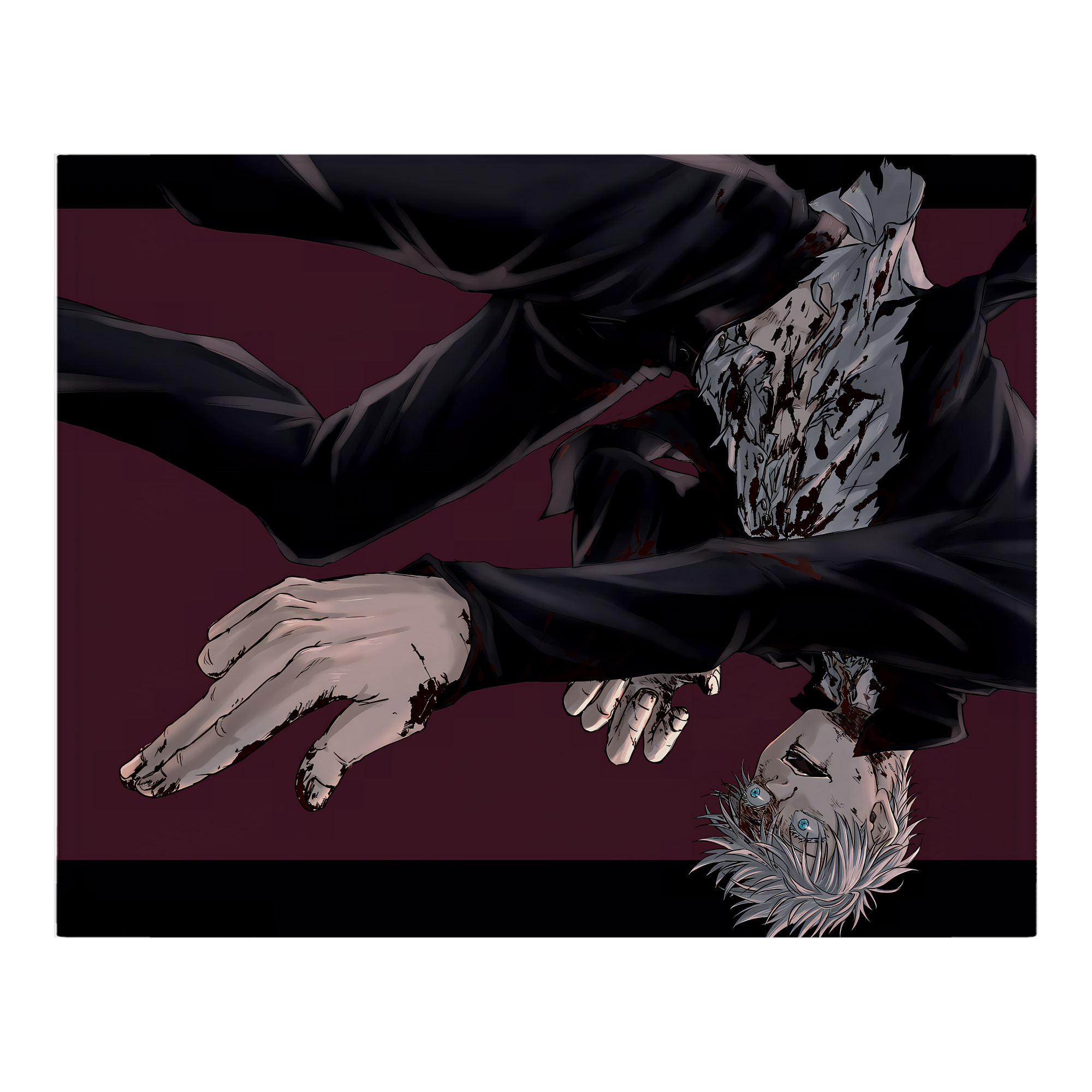 （画像用） 呪術廻戦 Jujutsu Kaisen フランネルブランケット・多サイズ対応（横型）