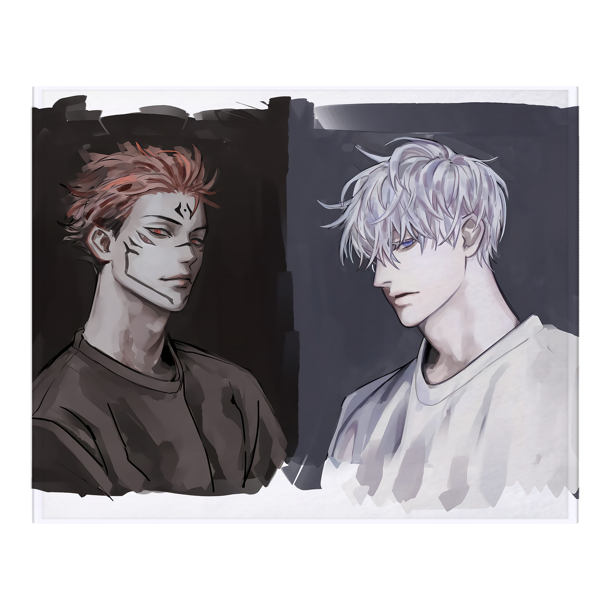 （画像用） 呪術廻戦 Jujutsu Kaisen フランネルブランケット・多サイズ対応（横型）