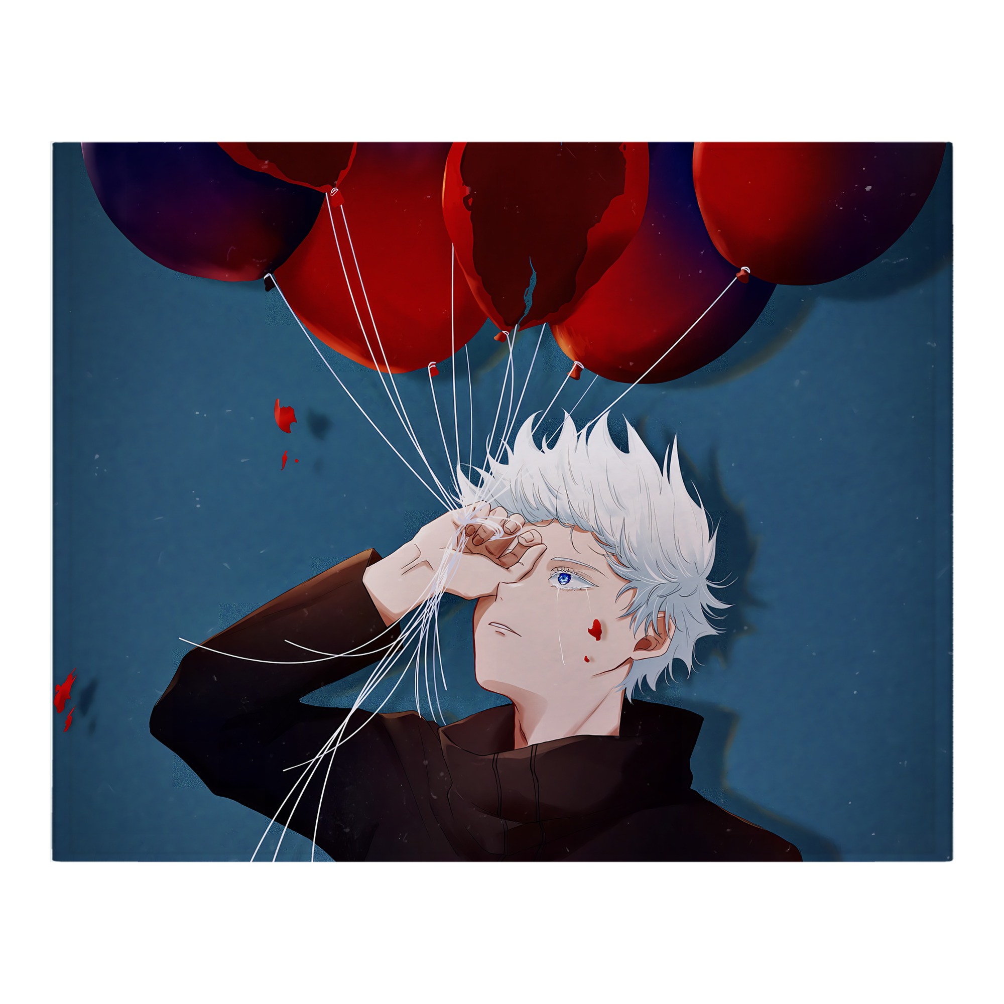 （画像用） 呪術廻戦 Jujutsu Kaisen フランネルブランケット・多サイズ対応（横型）