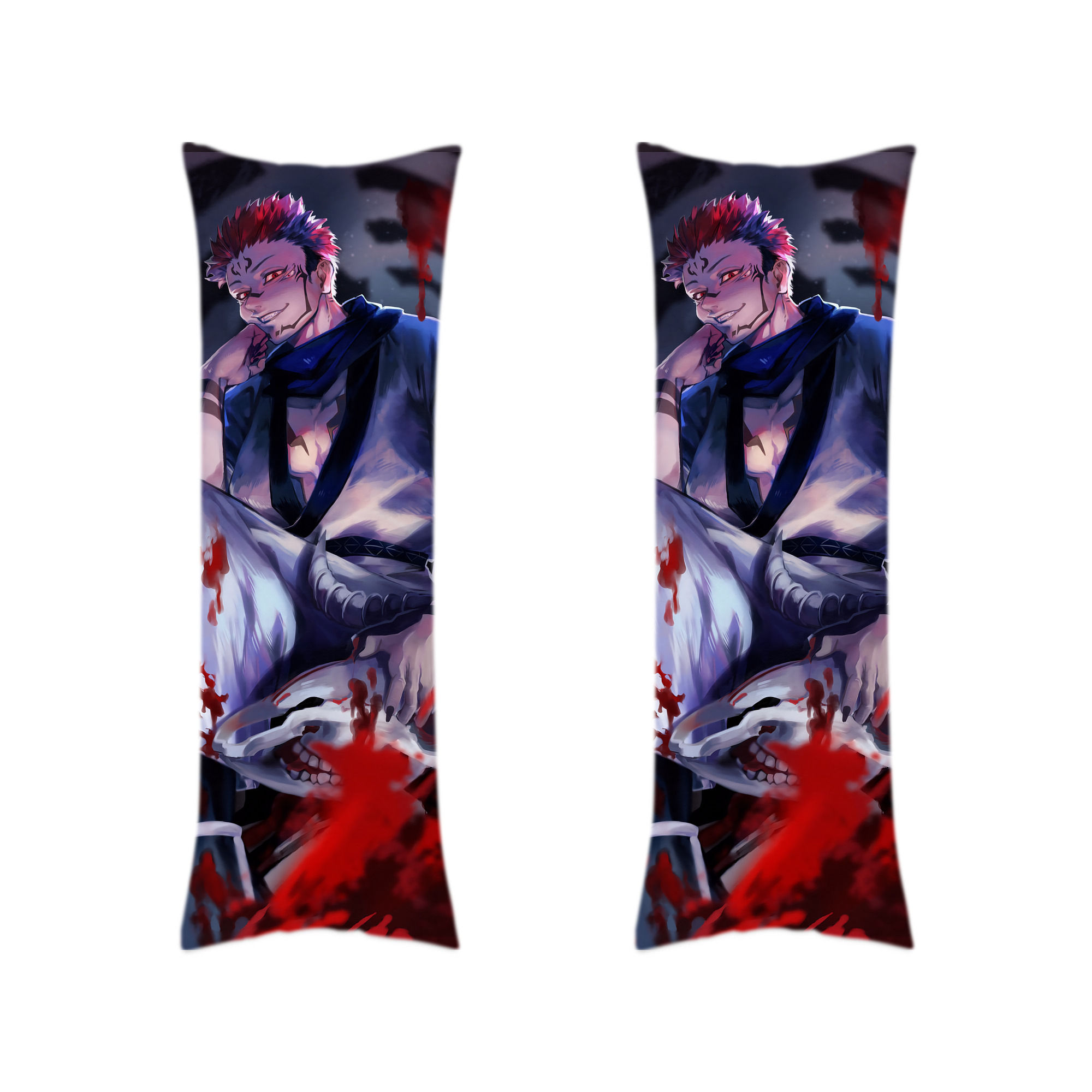 （画像用） 呪術廻戦 Jujutsu Kaisen ロング抱き枕カバー 両面プリントタイプ（サイズ選択可）