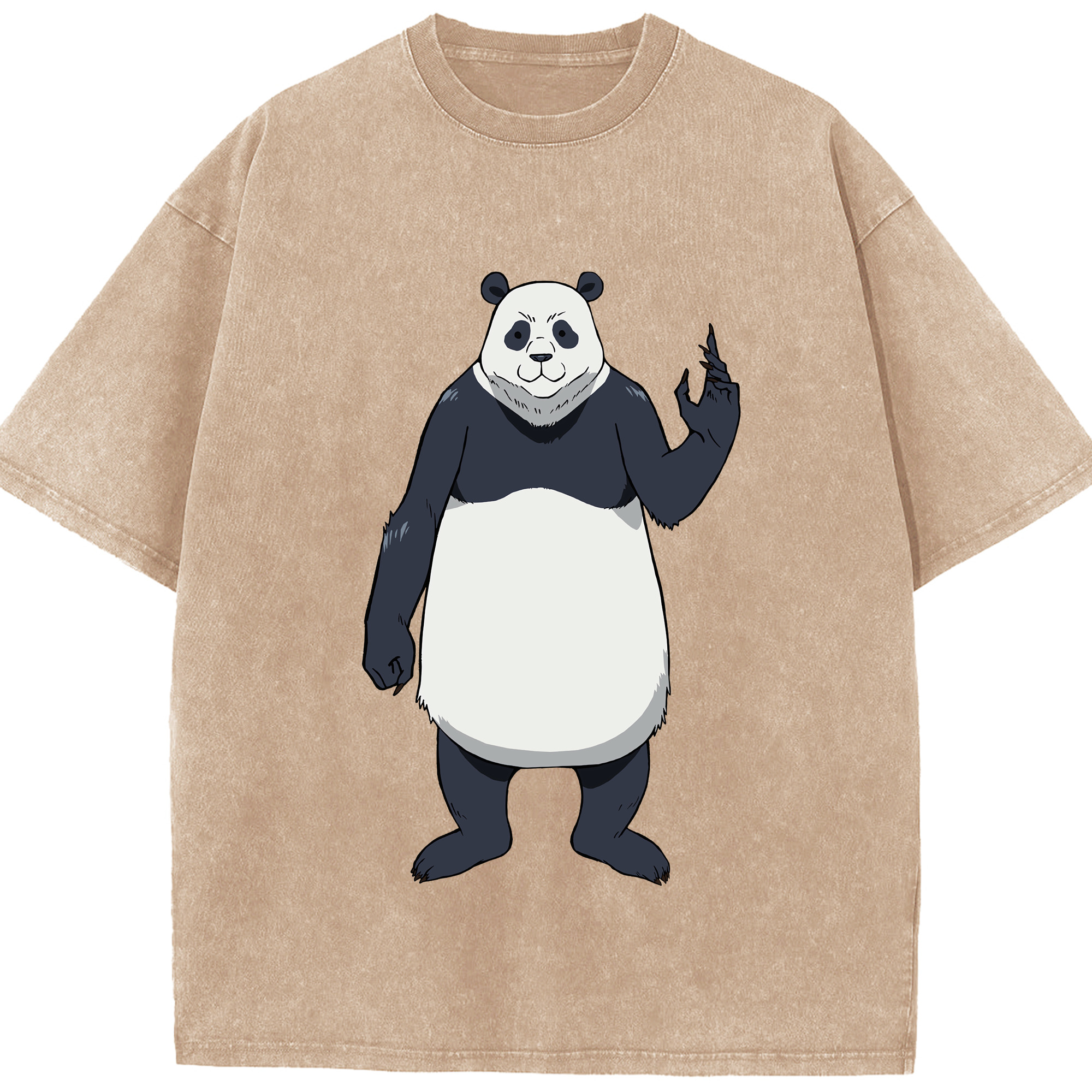 （画像用） 呪術廻戦 Jujutsu Kaisen 綿100% ヴィンテージ風 半袖Tシャツ（フロントプリント）