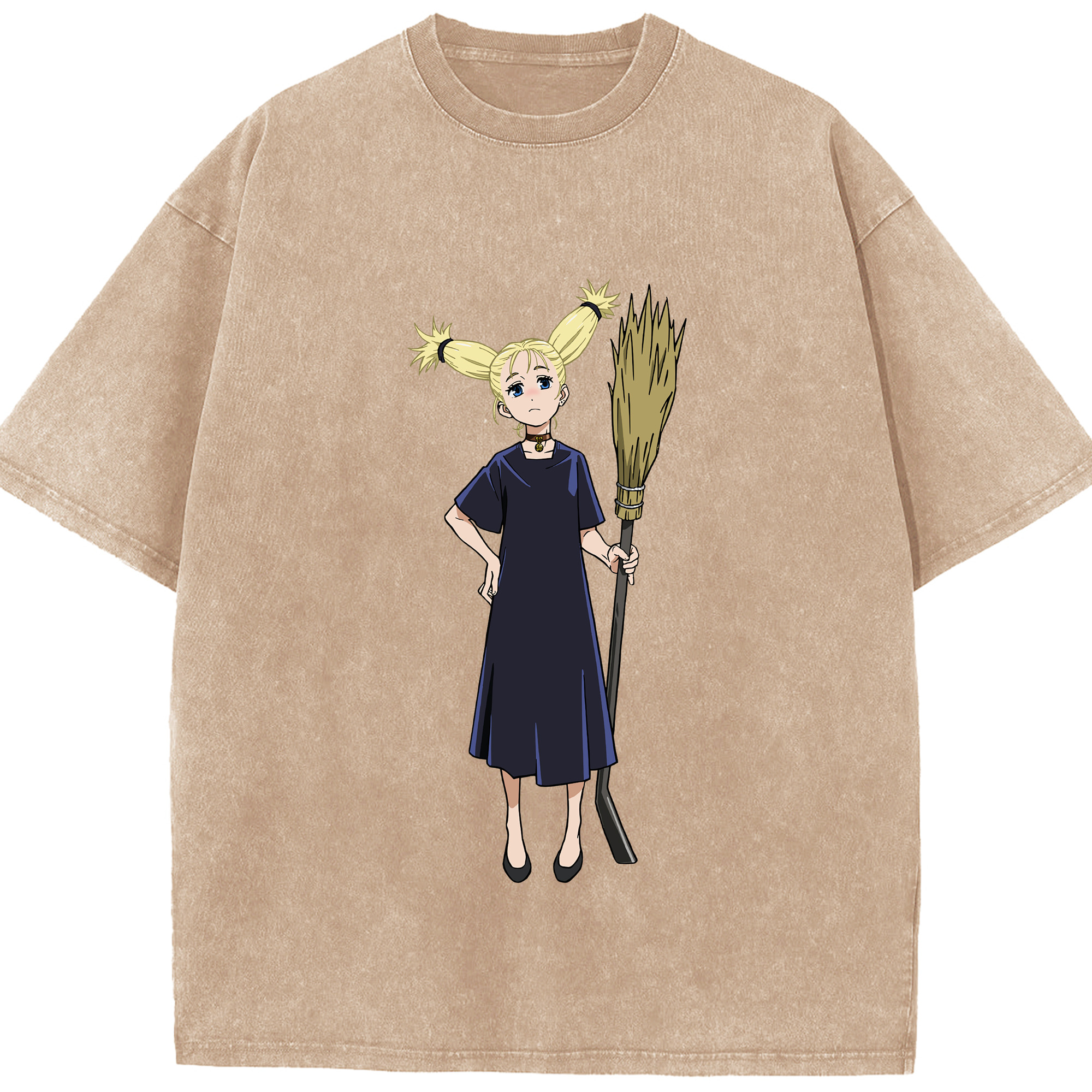 （画像用） 呪術廻戦 Jujutsu Kaisen 綿100% ヴィンテージ風 半袖Tシャツ（フロントプリント）