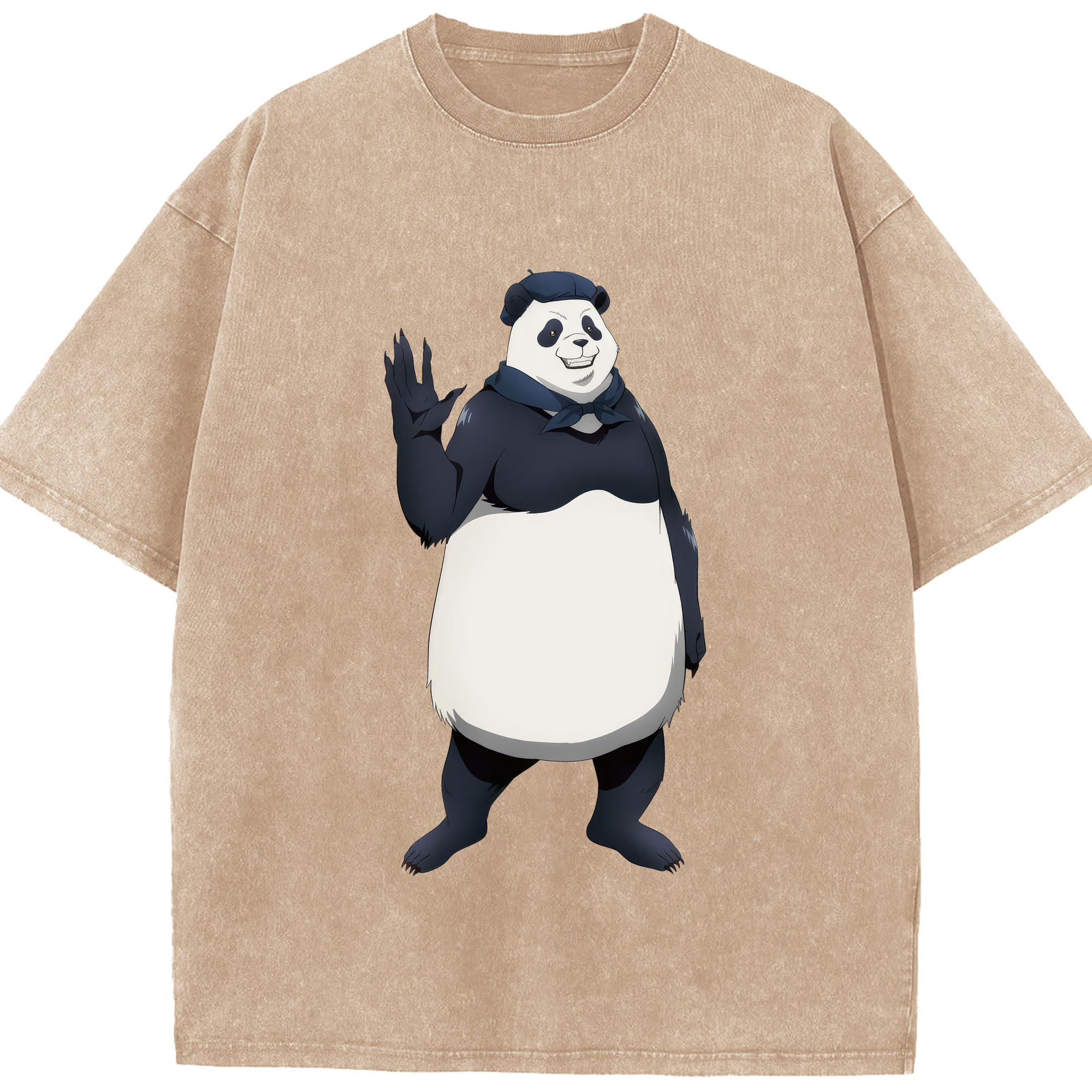 （画像用） 呪術廻戦 Jujutsu Kaisen 綿100% ヴィンテージ風 半袖Tシャツ（フロントプリント）