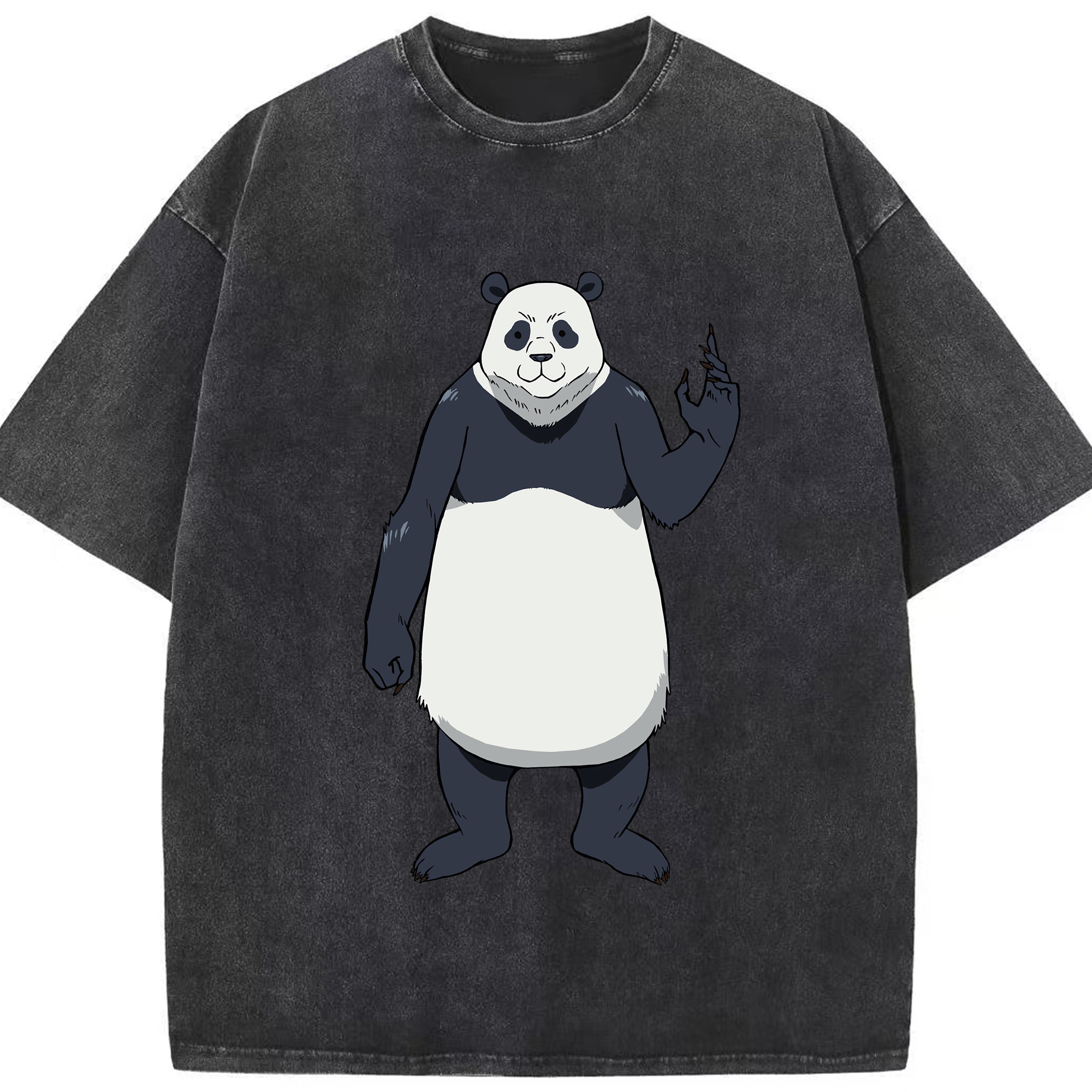 （画像用） 呪術廻戦 Jujutsu Kaisen 綿100% ヴィンテージ風 半袖Tシャツ（フロントプリント）