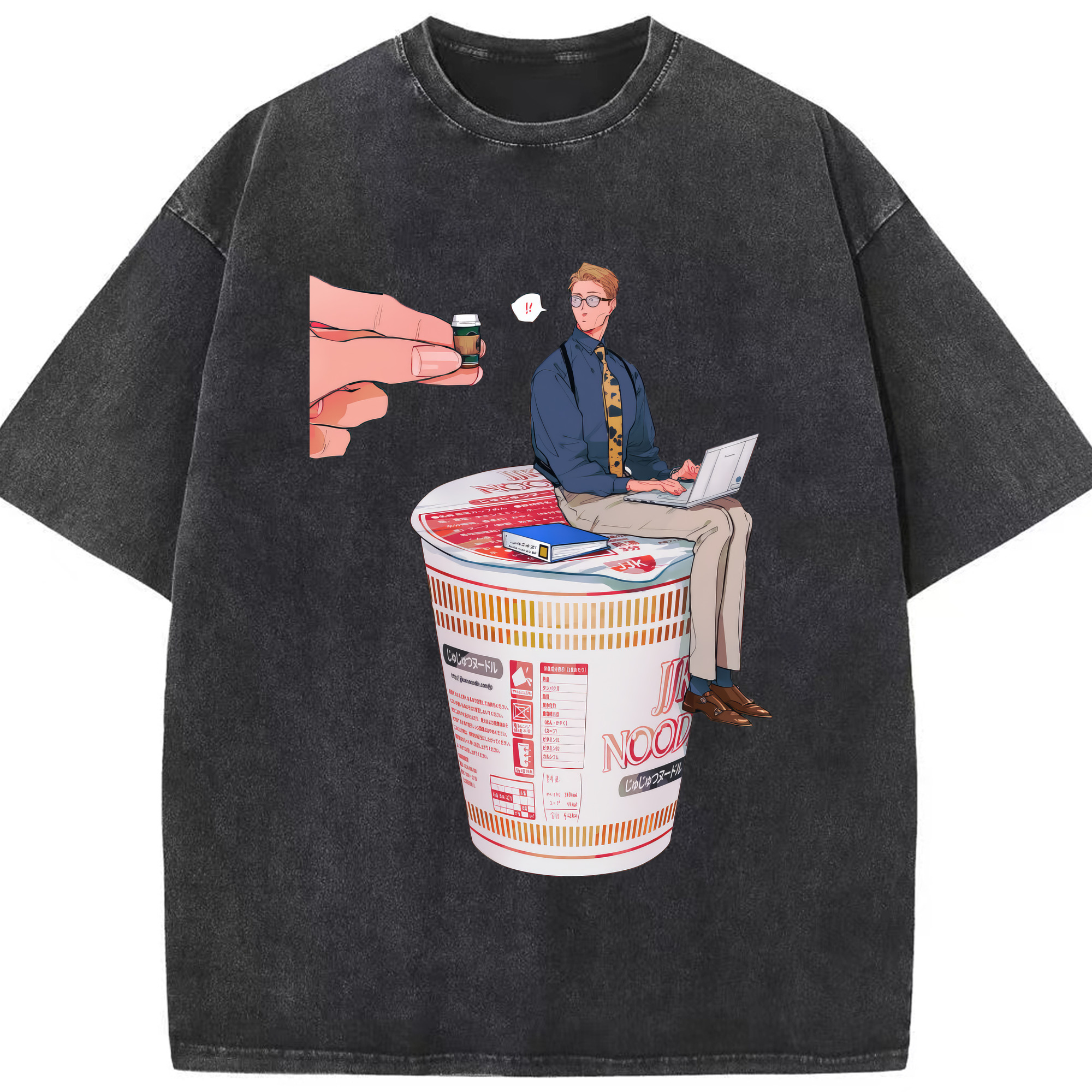 （画像用） 呪術廻戦 Jujutsu Kaisen 綿100% ヴィンテージ風 半袖Tシャツ（フロントプリント）