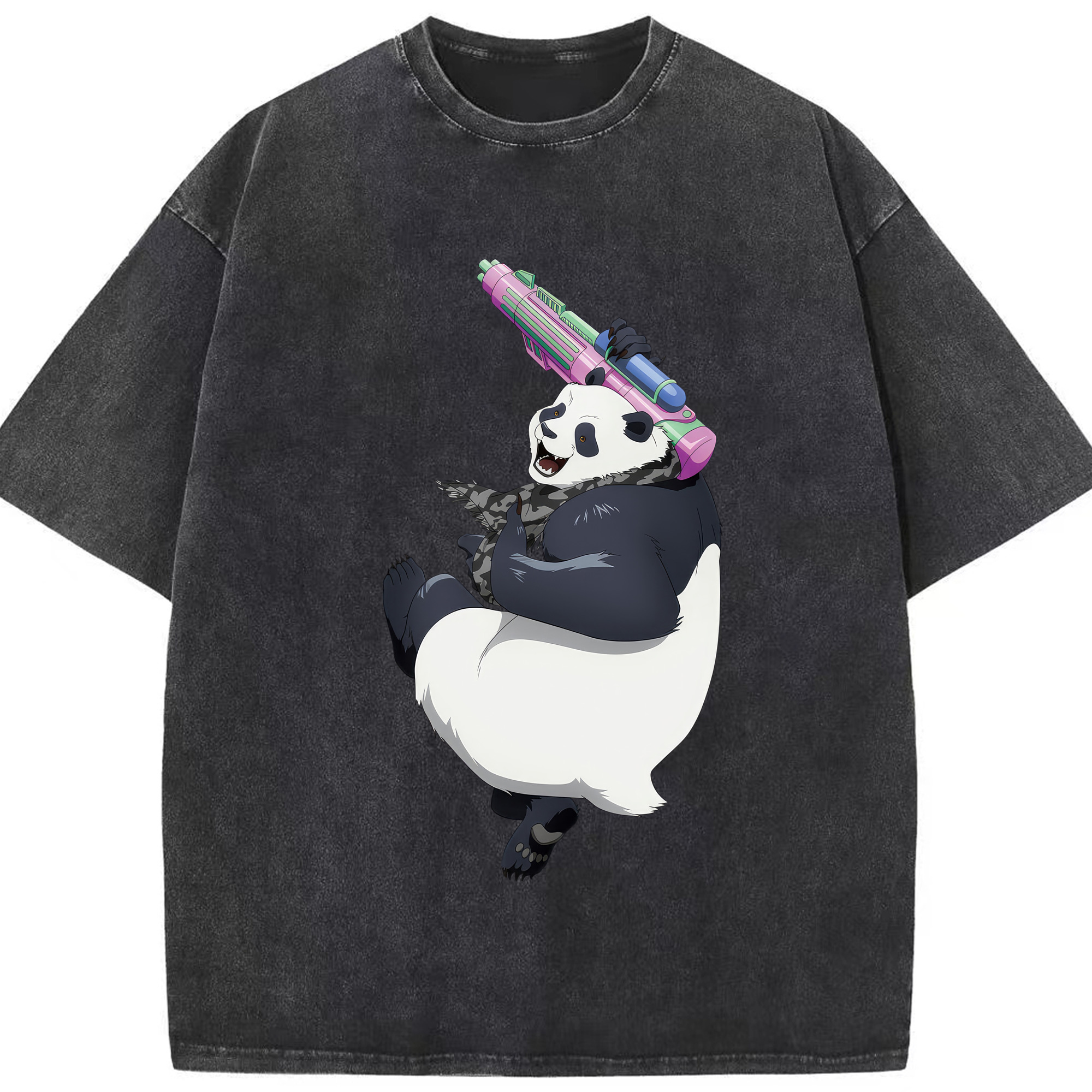 （画像用） 呪術廻戦 Jujutsu Kaisen 綿100% ヴィンテージ風 半袖Tシャツ（フロントプリント）