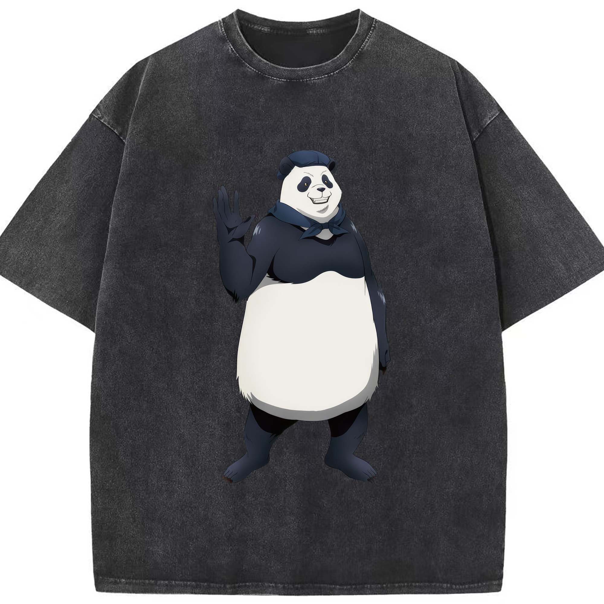 （画像用） 呪術廻戦 Jujutsu Kaisen 綿100% ヴィンテージ風 半袖Tシャツ（フロントプリント）