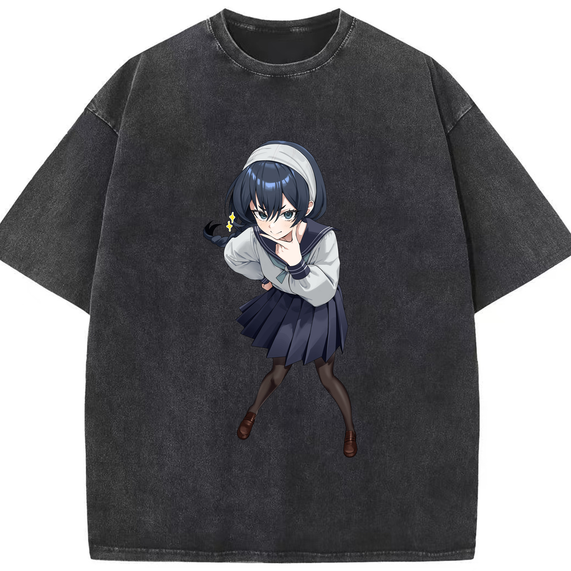 （画像用） 呪術廻戦 Jujutsu Kaisen 綿100% ヴィンテージ風 半袖Tシャツ（フロントプリント）