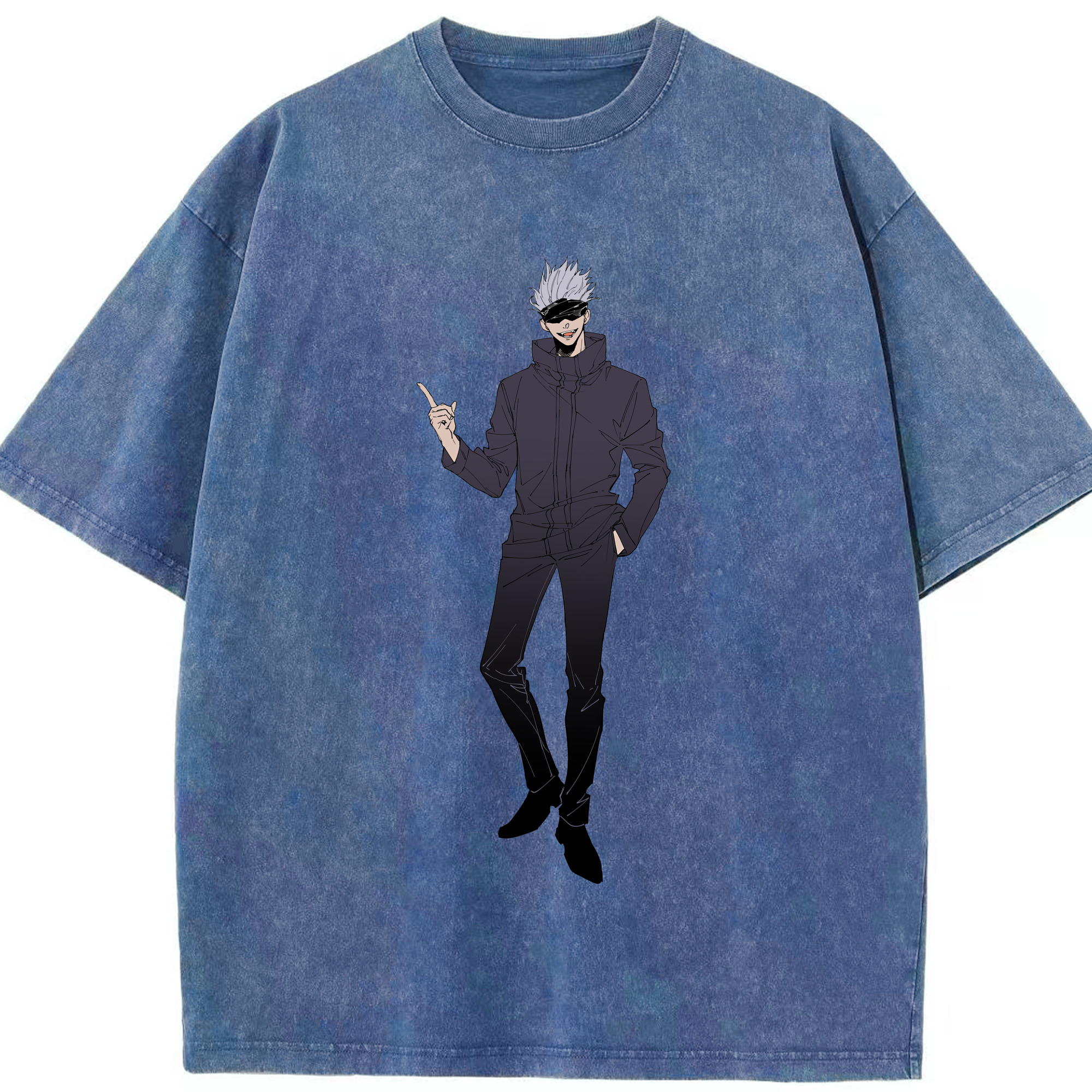 （画像用） 呪術廻戦 Jujutsu Kaisen 綿100% ヴィンテージ風 半袖Tシャツ（フロントプリント）